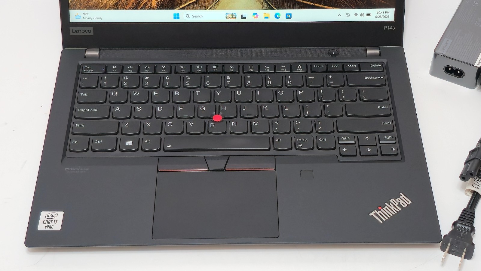 Lenovo ThinkPad P14S Gen 1- Intel i7-10610U, 48GB RAM, 1TB SSD NVIDIA P520 Touch