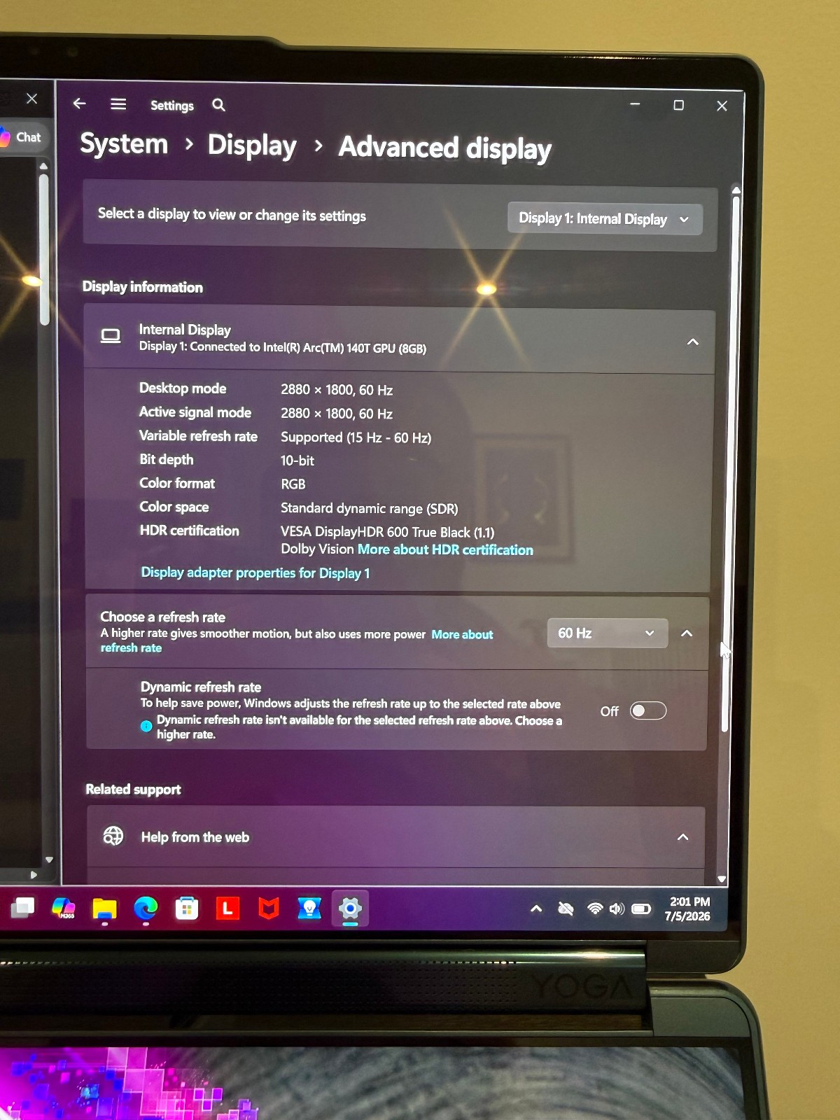 Lenovo Yoga Book 9i 14″ DUAL OLED 3K 16GB RAM Ultra 7 255H 1TB SSD Laptop F