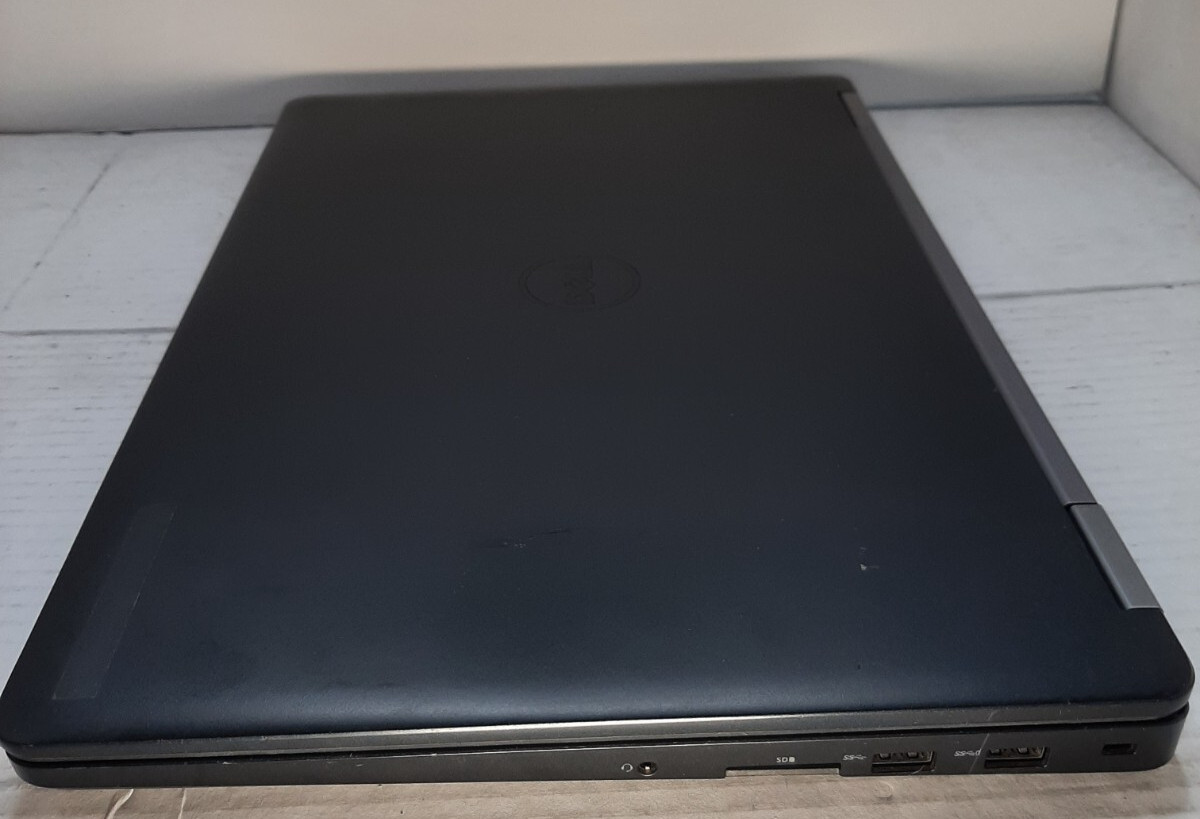 Dell Latitude E5570 i7-6820HQ 2.7Ghz 16GB RAM 256GB SSD NO BATTERY WIN11 #97