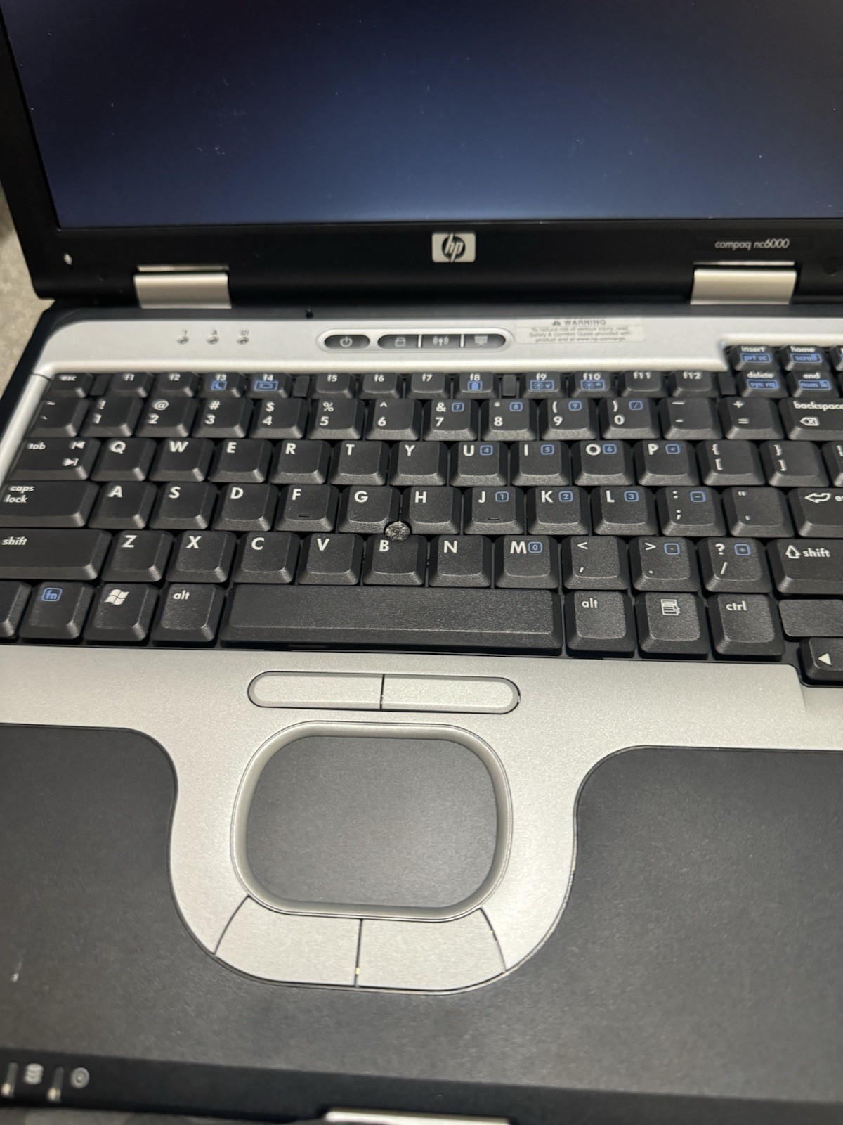 Vintage HP Compaq NC 6000 Business Laptop