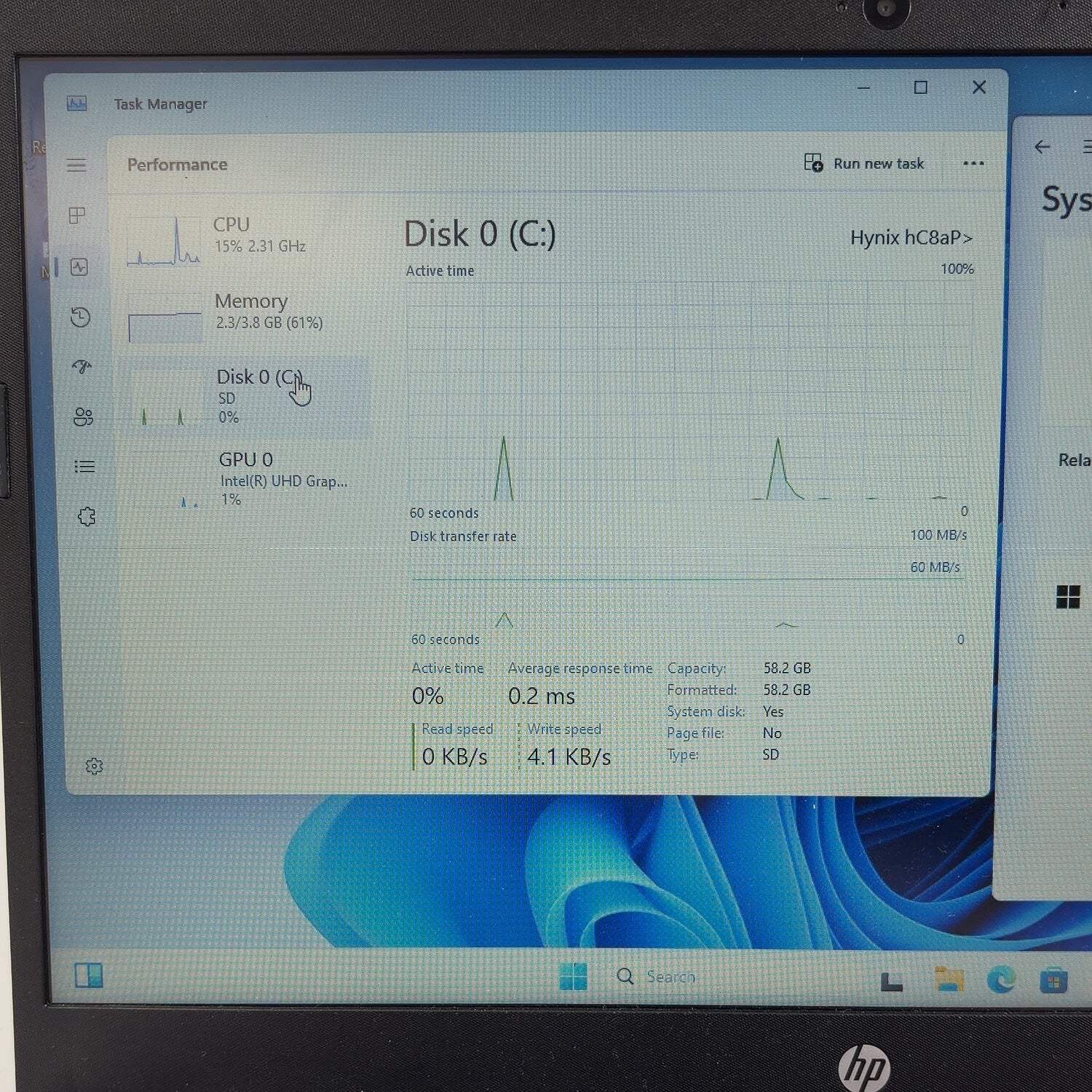 HP Laptop 14-CF2111WM 14″ Celeron N4120 1.1GHz 4GB RAM 64GB SSD