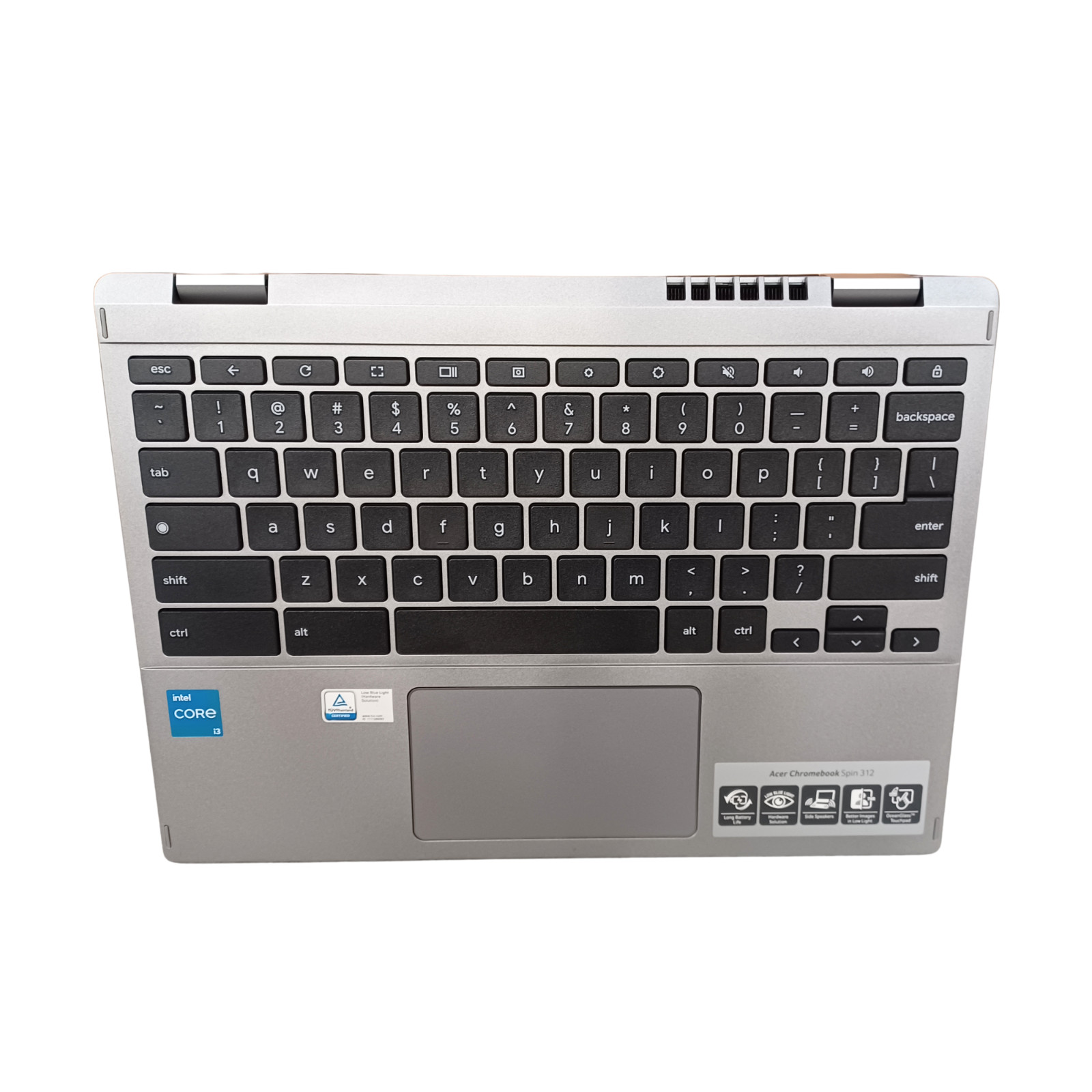 Acer Chromebook Spin 312 12.2″ WUXGA i3-N305 8GB 128GB eMMC ChromeOS, Silver