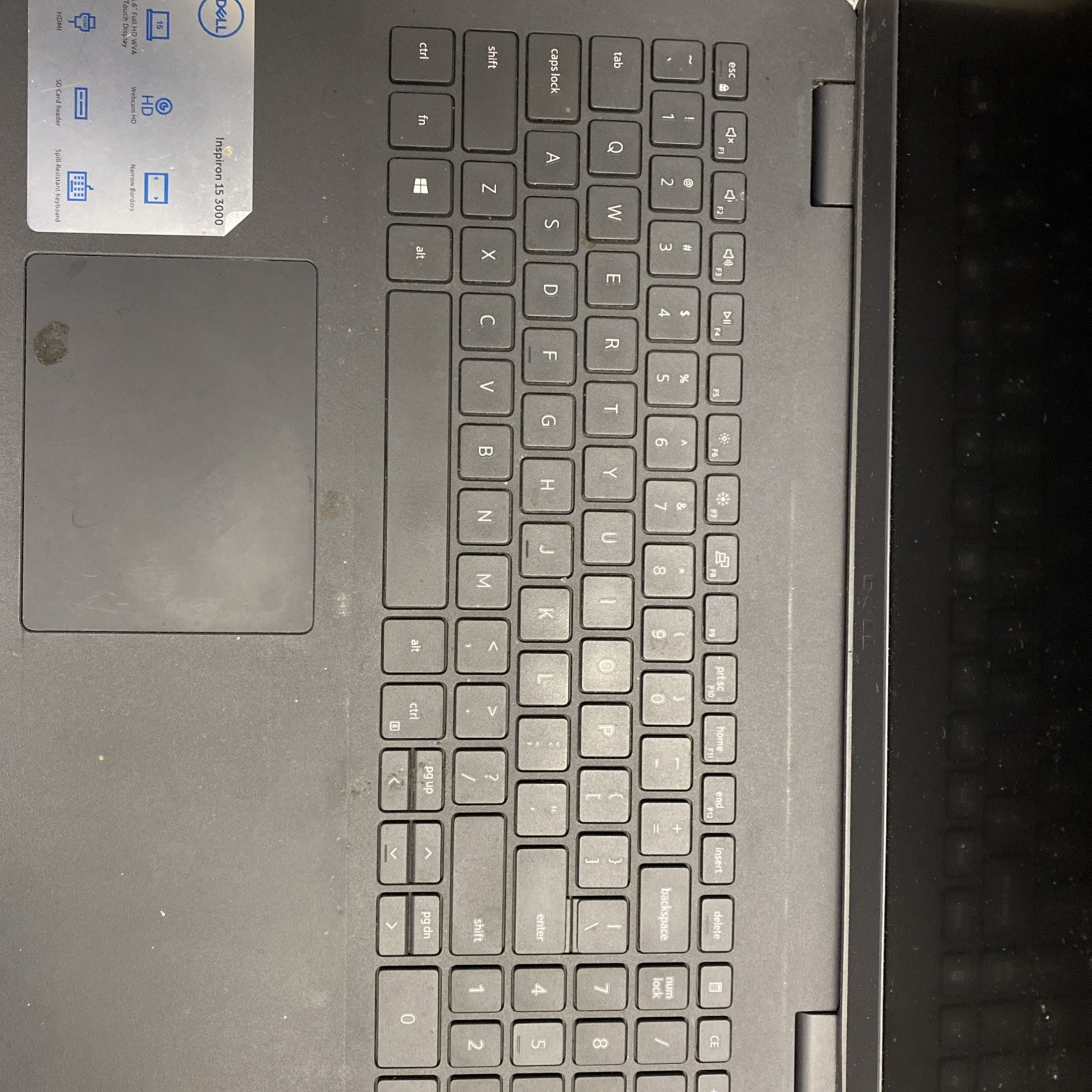FOR PARTS Dell Inspiron 15 3000 8gb Ram No Hard Drive Dead Motherboards