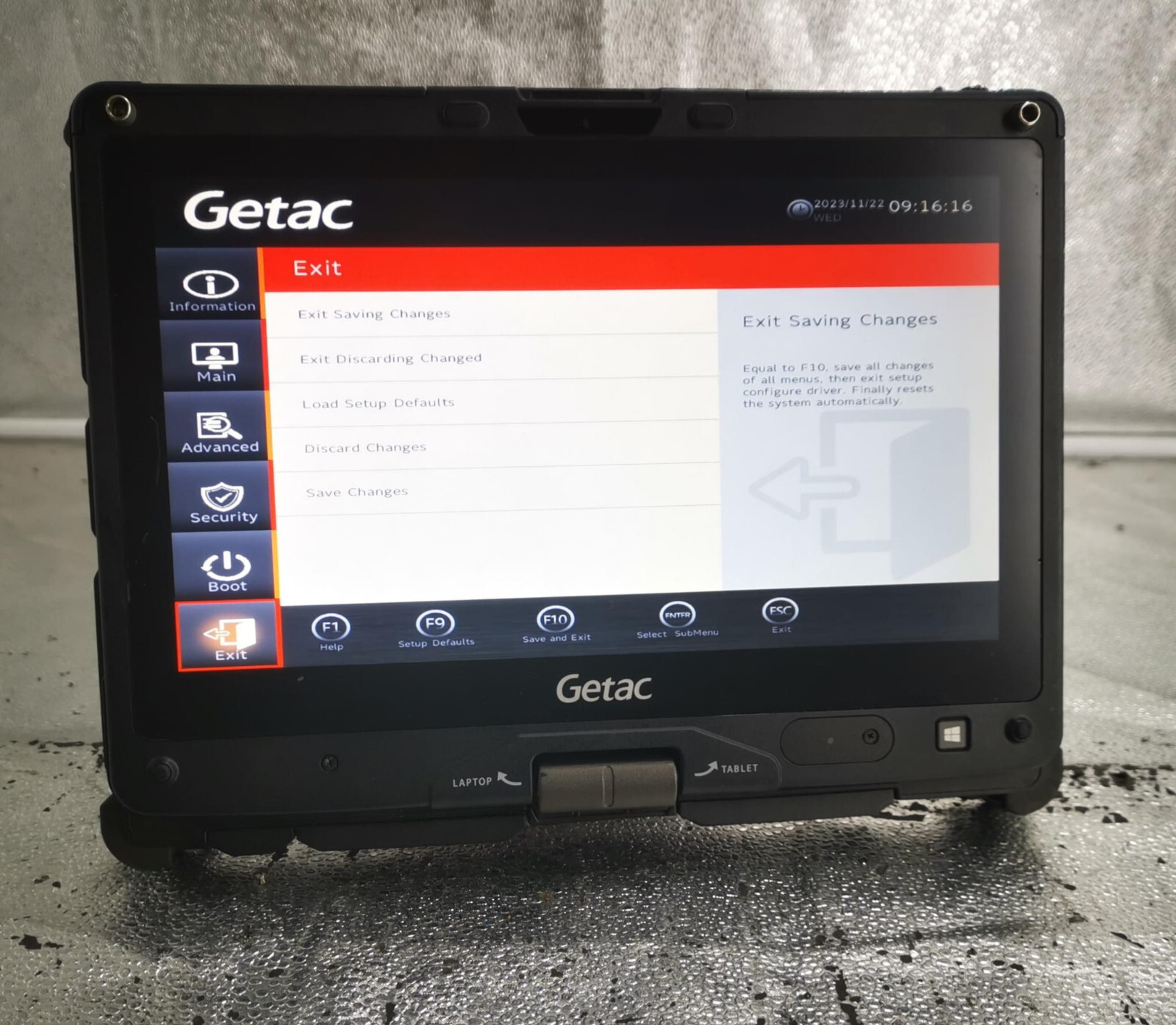 Getac V110G2 Rugged Laptop i5-5300U 8GB NO HDD / NO CHARGER