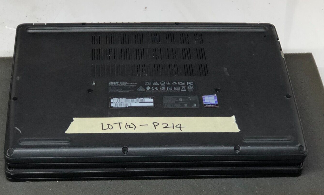 ACER TRAVELMATE P214 i5-10210U @ 1.60GHz 8GB RAM 256GB SSD WIN-11P *READ *QTY