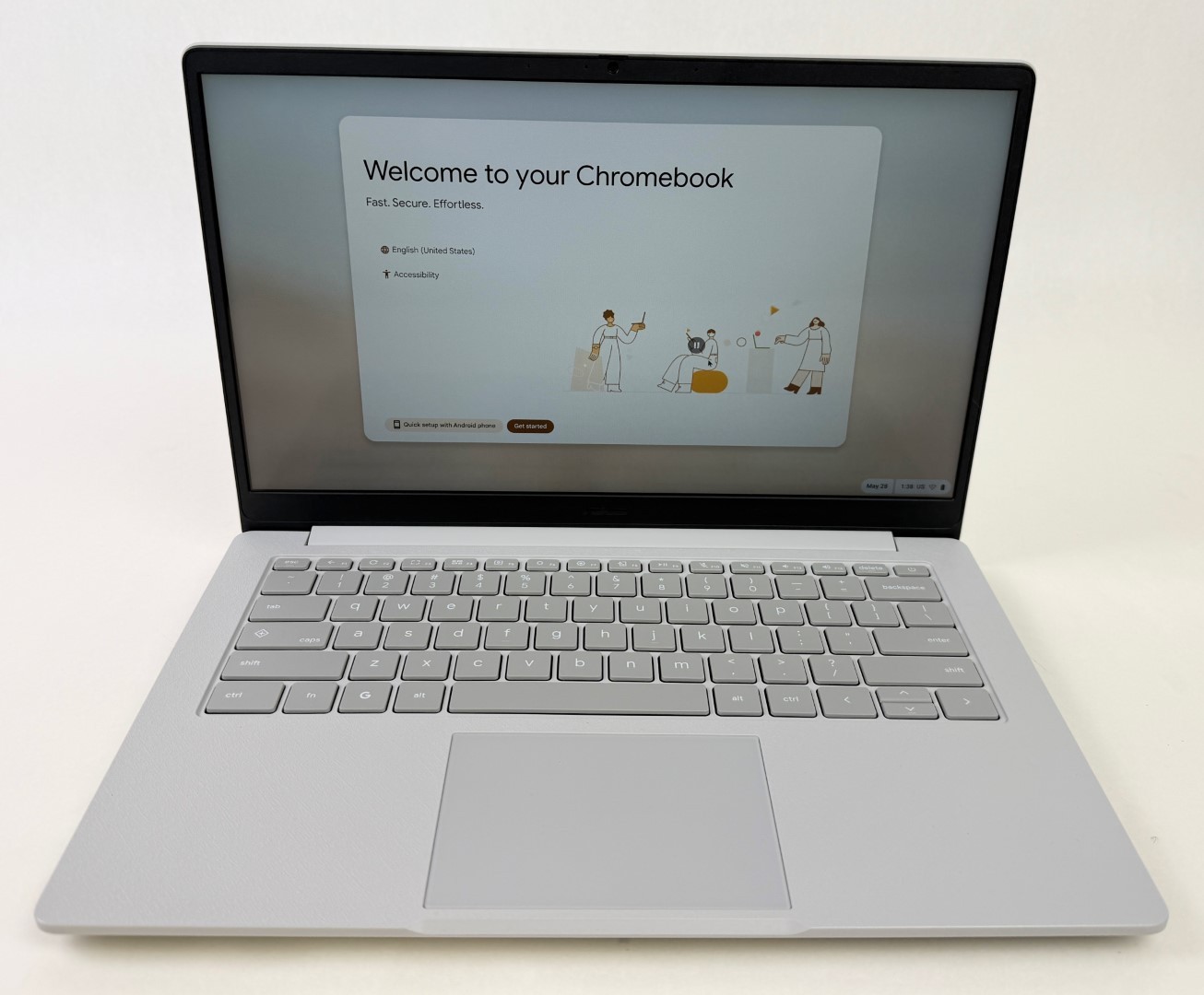 ASUS CX14 14″ FHD Touch Celeron N4500 8GB 128GB eMMC Chromebook CX1405CKA-IS88FT