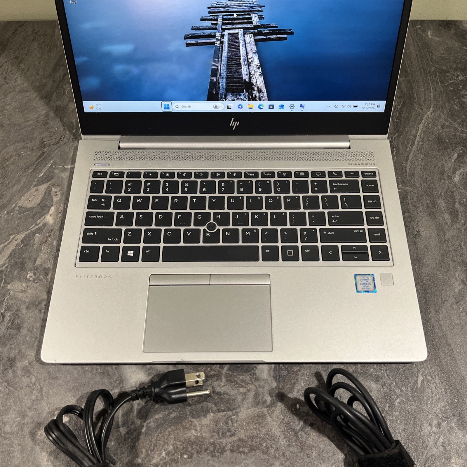 HP EliteBook 840 G6 14” Core i5-8365U 1.60GHz 8GB 256GB SSD Win 11 Pro Laptop