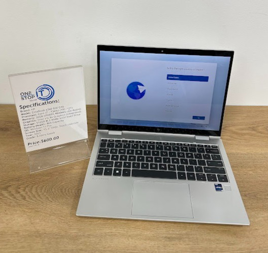 HP EliteBook x360 830 G10 Core i7 1365U 32GB LPDDR5 Intel Iris Xe 512GB SSD 2023