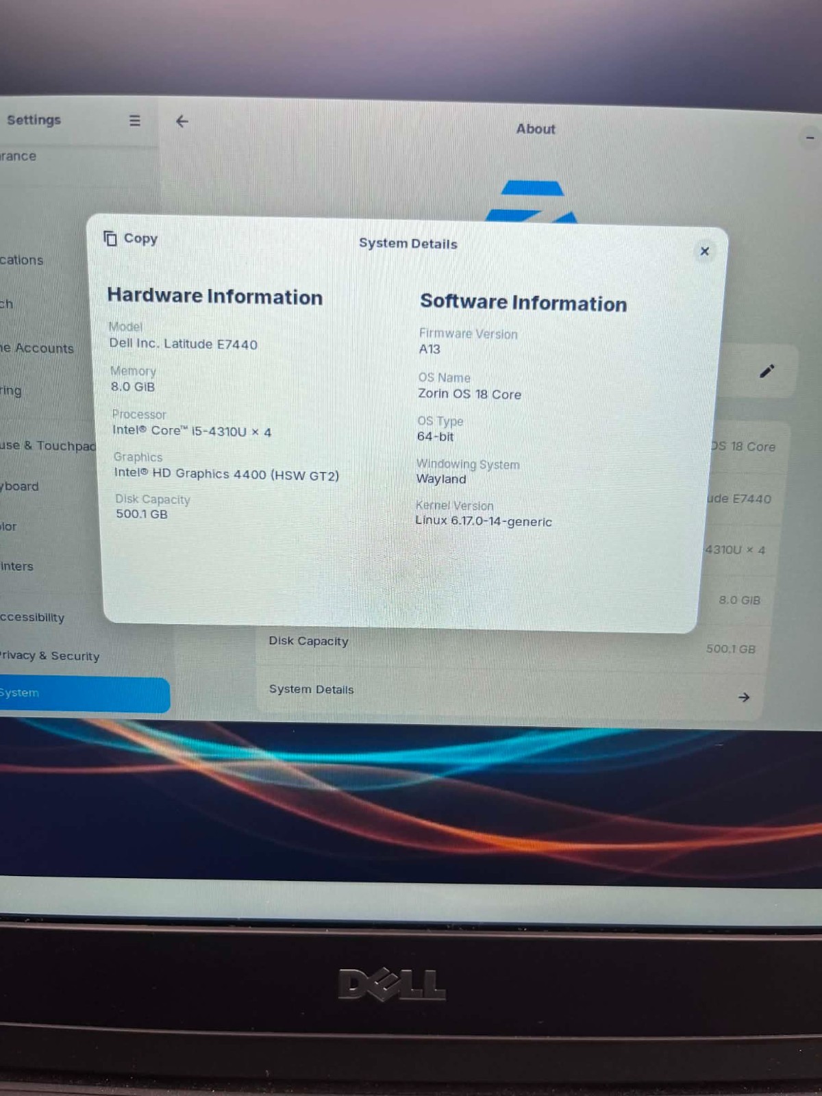 Dell Latitude | Linux Mint | i5-4300U| 8GB| 500GB | Backlit Keys | 1 YR WARRANTY