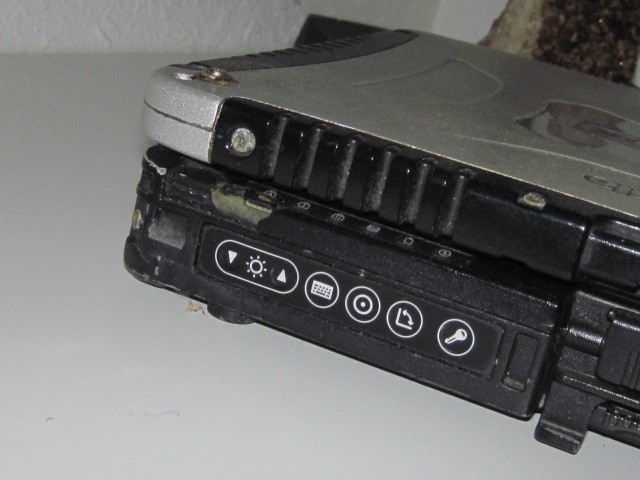 Panasonic Toughbook CF19 Needs Stylus No Hard Drive Doesn’t Work for parts only