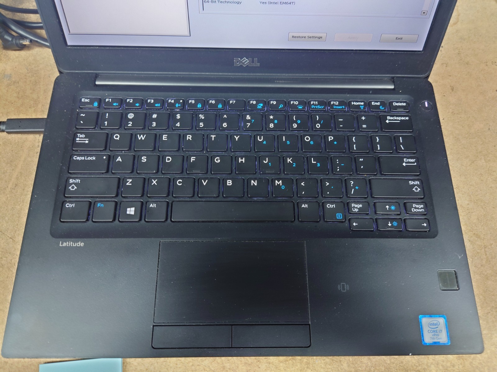 Dell Latitude 7280 12.5″ FHD i7-7600U 8GB RAM No Battery/OS/SSD