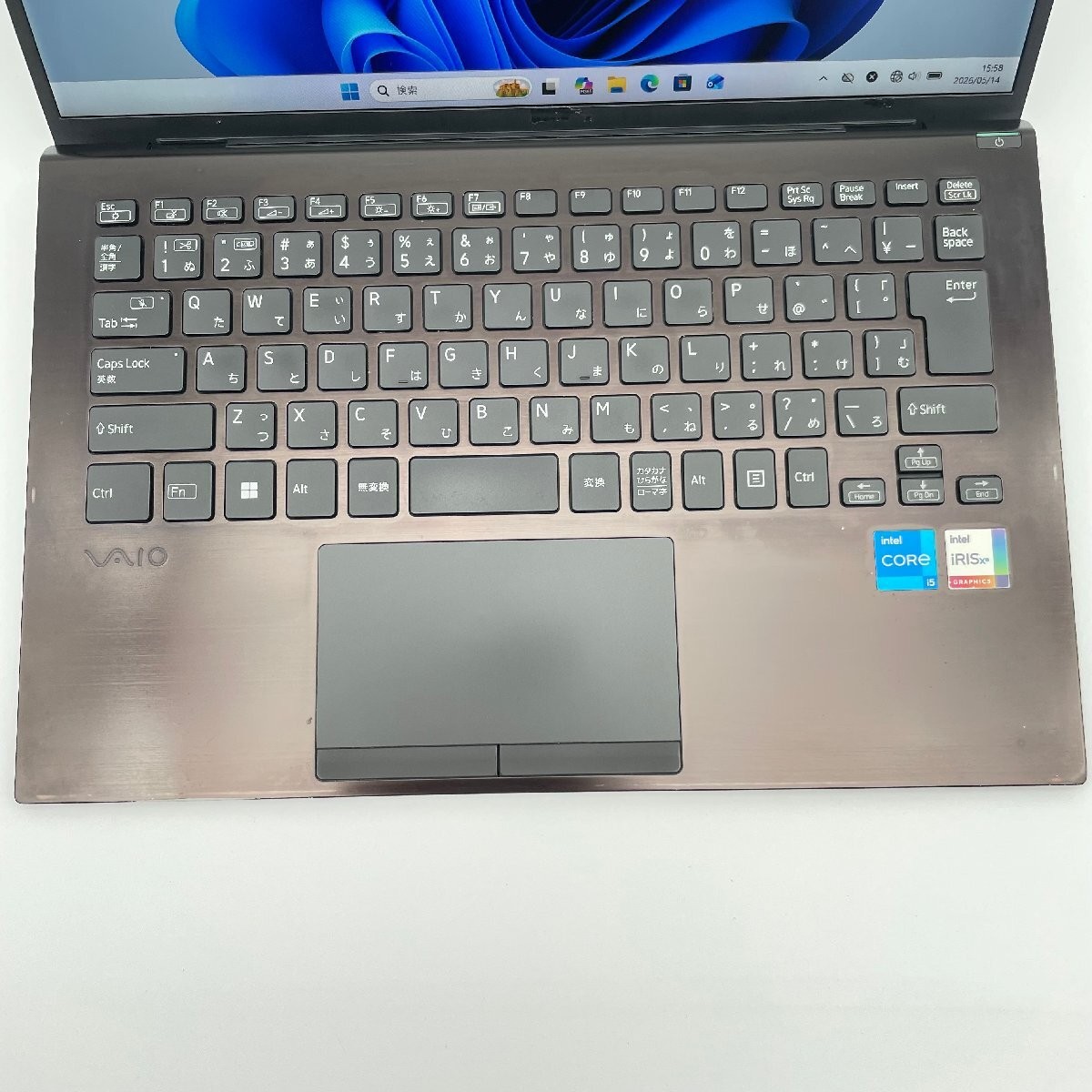 VAIO Pro PK i5-1135G7 16GB NVMe SSD 256GB 14″ FHD Windows 11 Pro Used Japan