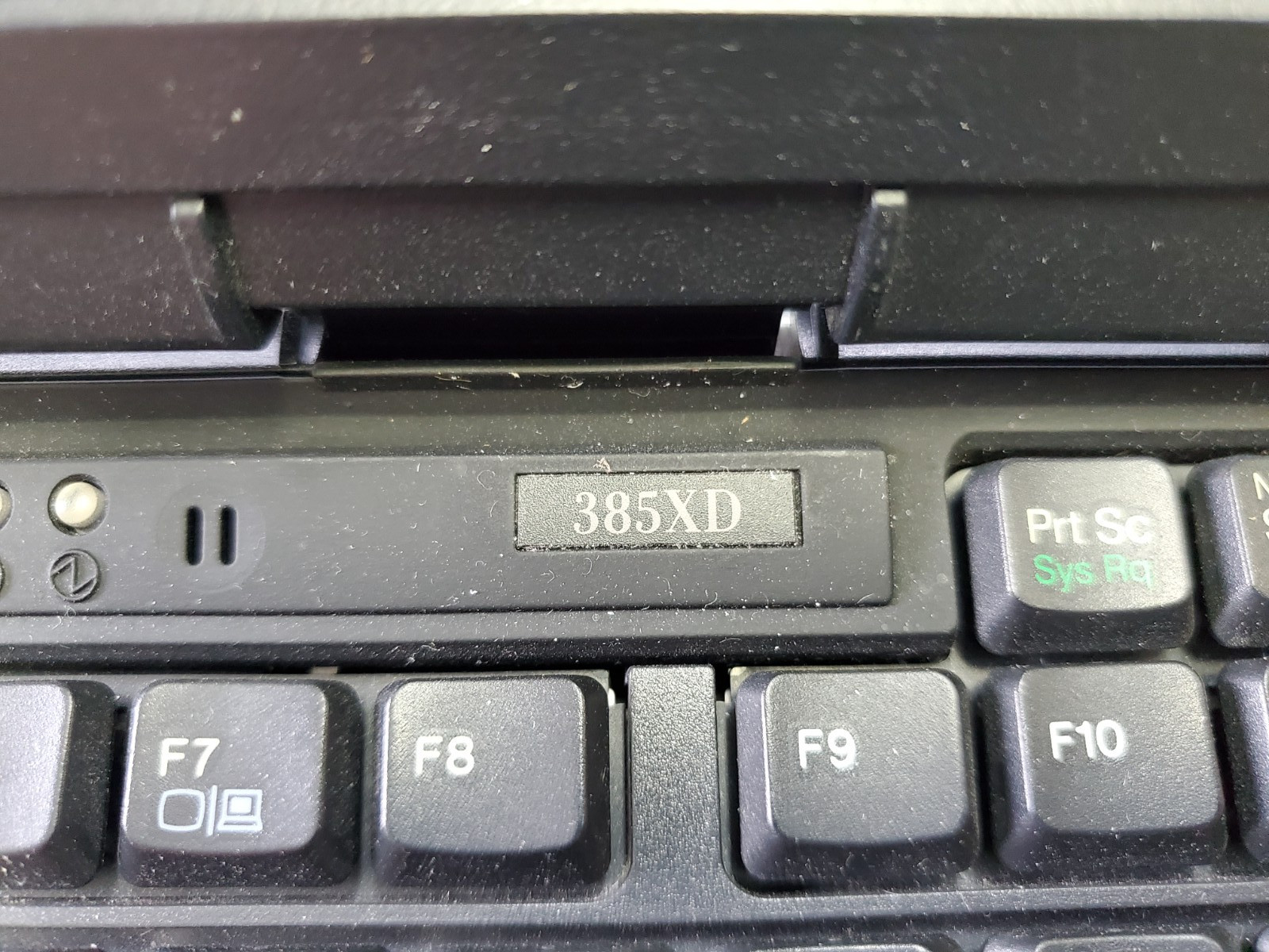 IBM 385XD Laptop Posts To Bios Hard Drive Bad See Pictures 96 Mb Type 2635