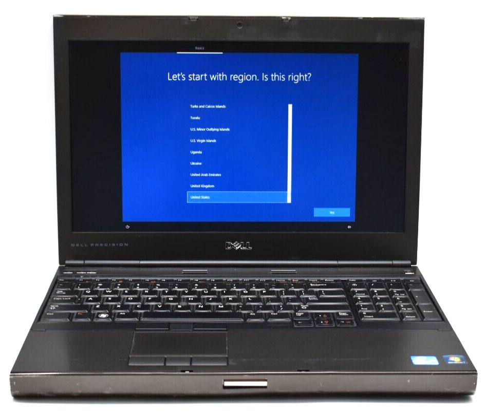 Dell Precision M4600 Laptop i7-2720QM @ 2.20GHz 8GB RAM 128GB SSD FirePro M5950