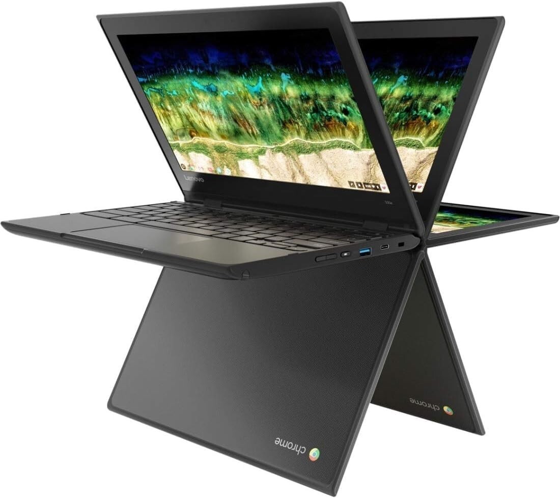 Lenovo 300e Gen 2 11.6″ Chromebook 8GB Ram 64GB eMMC 81MC 81MC0003US Works good
