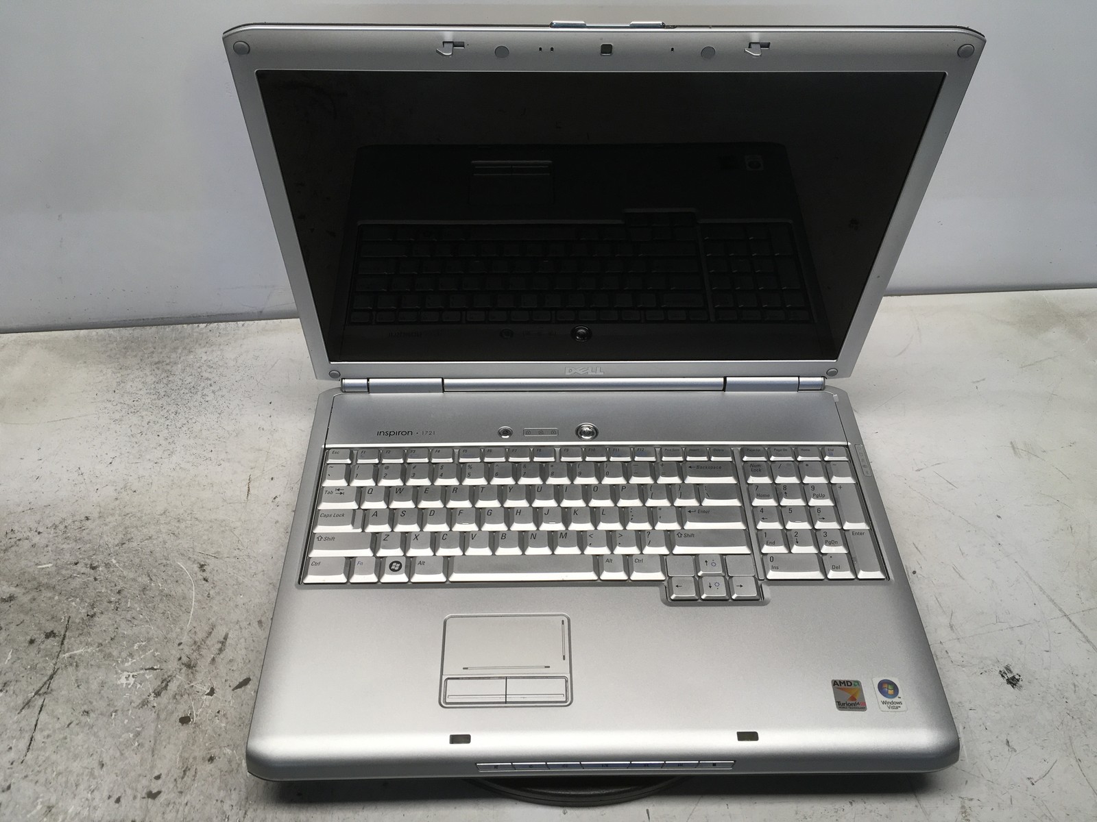 Dell Inspiron 1721 AMD Dual-Core 0F81 2GHz 1 GB NO HDD No Batt