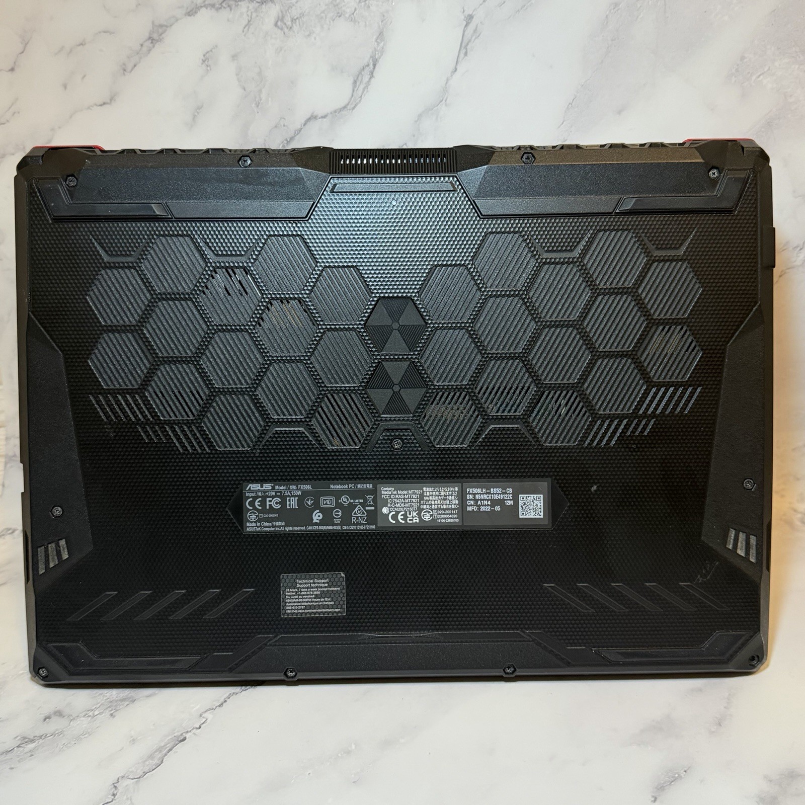 Asus TUF F15 Gaming Laptop 15.6 FHD i5-10300H 2.50GHz 16GB 1TB SSD GTX 1650