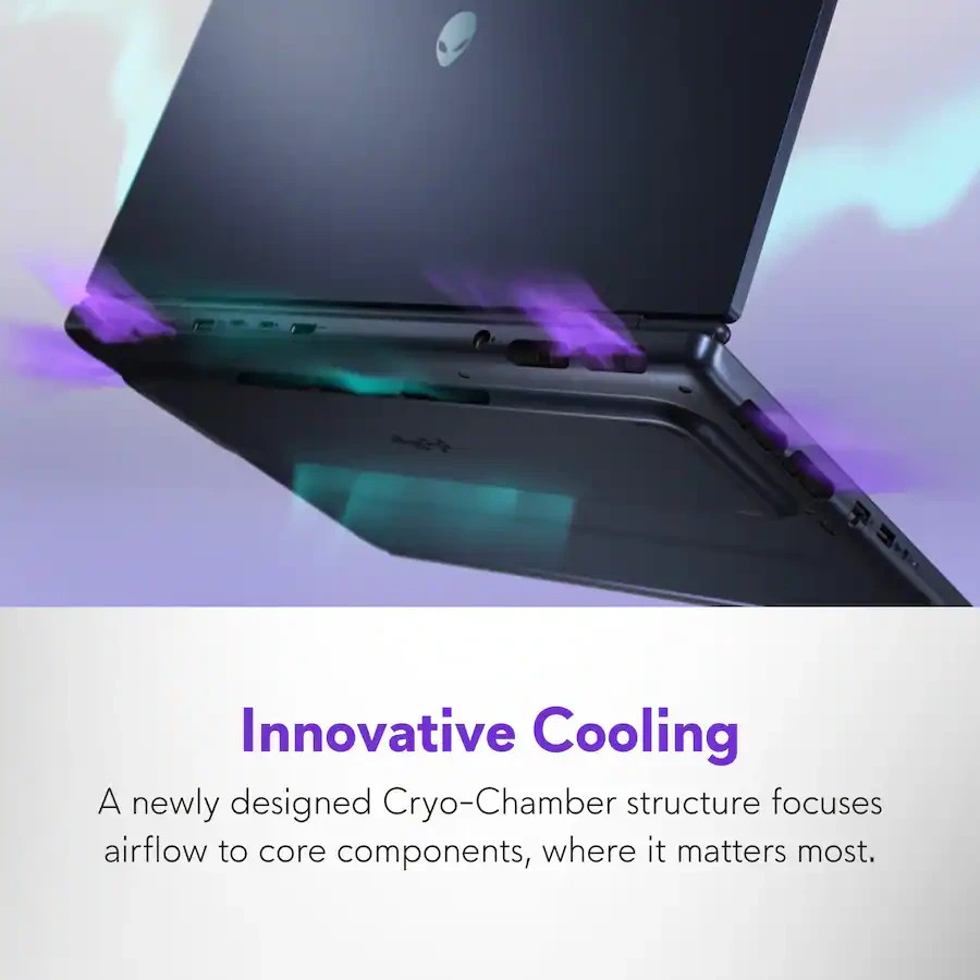 Alienware 16X Aurora 16″ Gaming Laptop Intel 275HX/32GB RAM/RTX 5060/1TB SSD