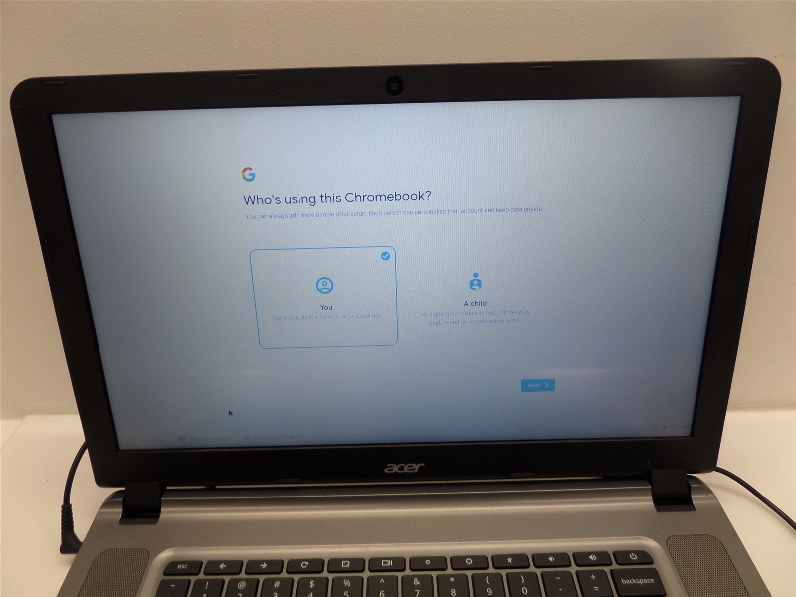Acer Chromebook 15 CB3-532-C3F7 15.6″ w/ Celeron N3060 1.6GHz 2GB RAM 16GB SSD