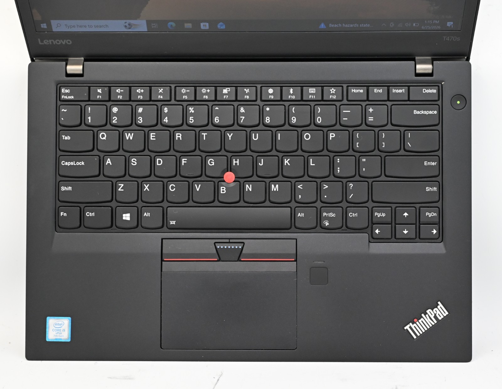 Lenovo Thinkpad T470s i5-7200u 2.6GHz 8GB RAM 128GB SSD Windows 10 Pro
