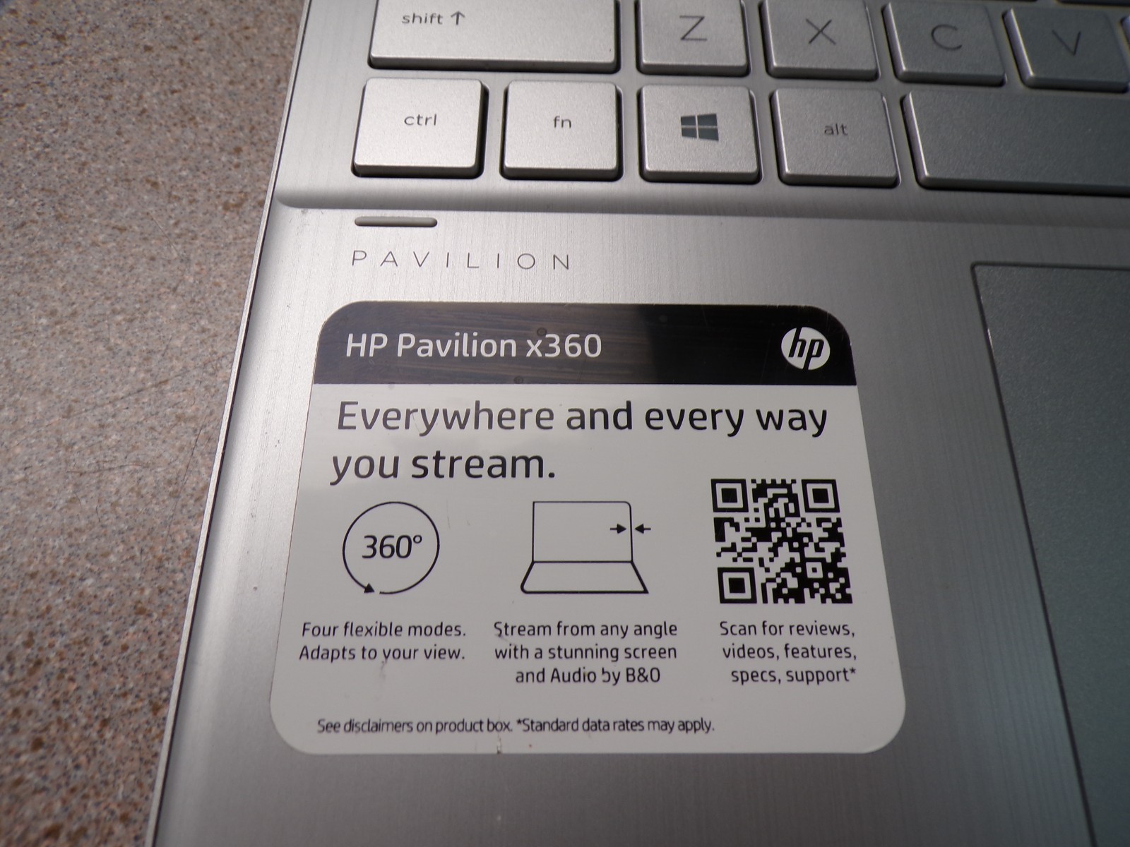 FOR PARTS HP 15.6″ X360 CONVERTIBLE i5-1135g7 8GB RAM Laptop #18886
