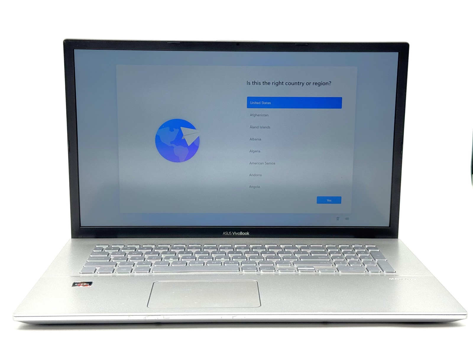 Asus Vivobook 17 – HD+ – Ryzen 7 3700U – 12GB RAM – 512GB SSD – Silver