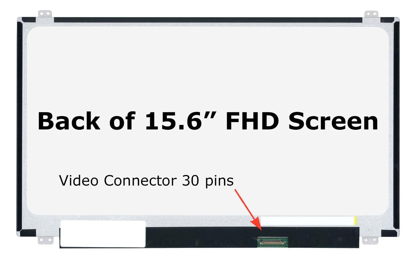 SCREENARAMA New Screen Replacement for B156HTN03.8 FHD 1920×1080 Matte LCD LED D