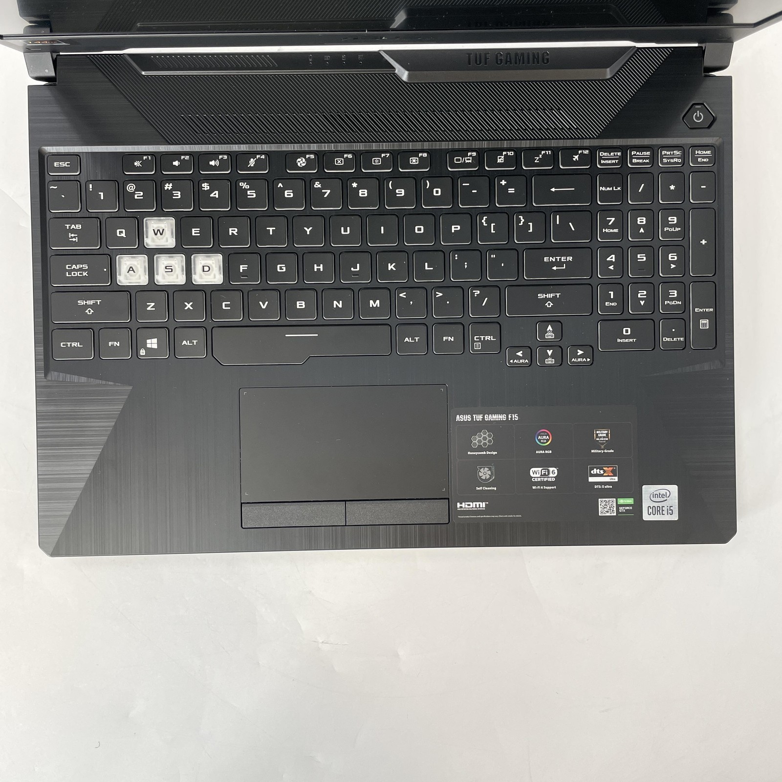 Asus TUF F15 15.6 144Hz FHD i5-10300H 2.50GHz 16GB 512GB SSD GTX 1650 Excellent