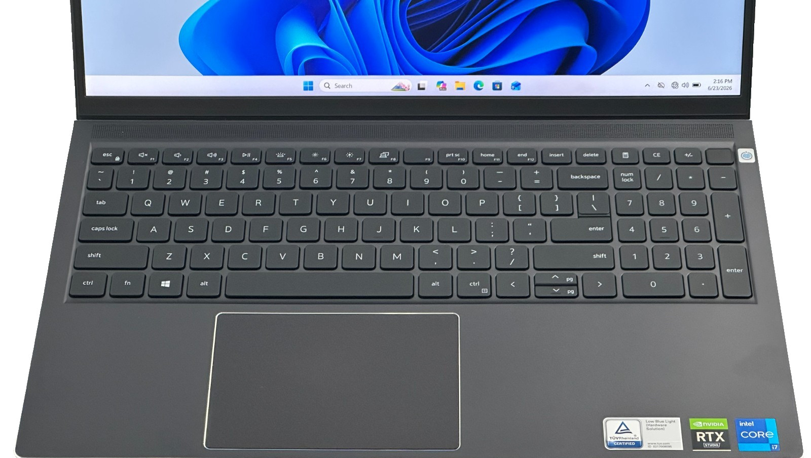 DELL VOSTRO 15 7510 LAPTOP CORE i7-11800h @ 2.30GHZ 32GB RAM 588 GB SSD (lp721)