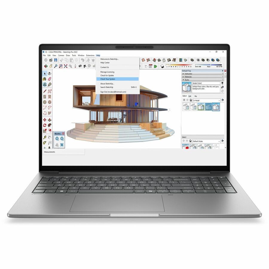 HP ZBook 8 G2a 16 Touchscreen Copilot+ PC Mobile Workstation – WUXGA – 60 Hz –
