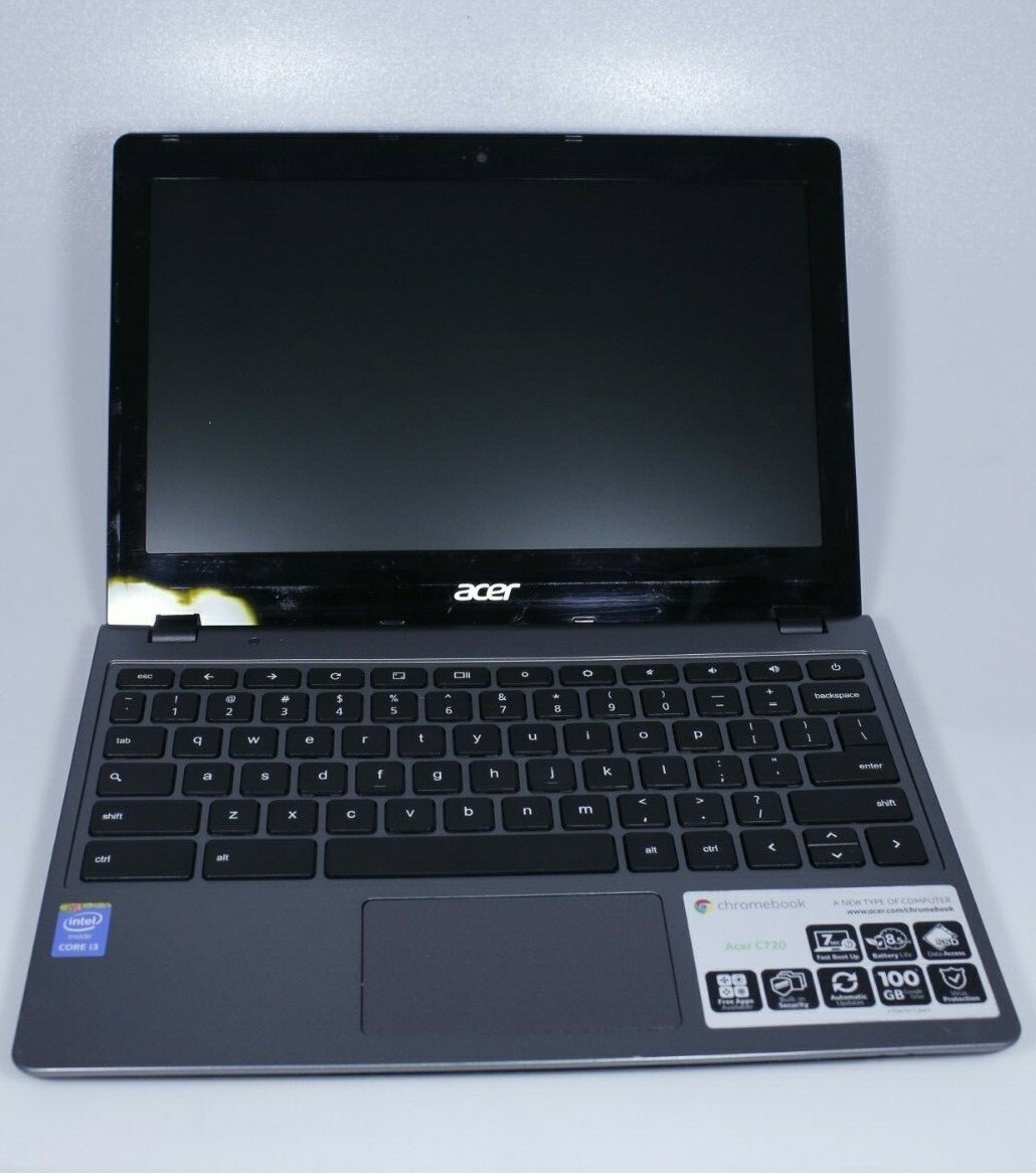 GENUINE ACER CHROMEBOOK C720 11.6INCH ZHN 34054 GO 1aii GOOGLE (MISSING OS)