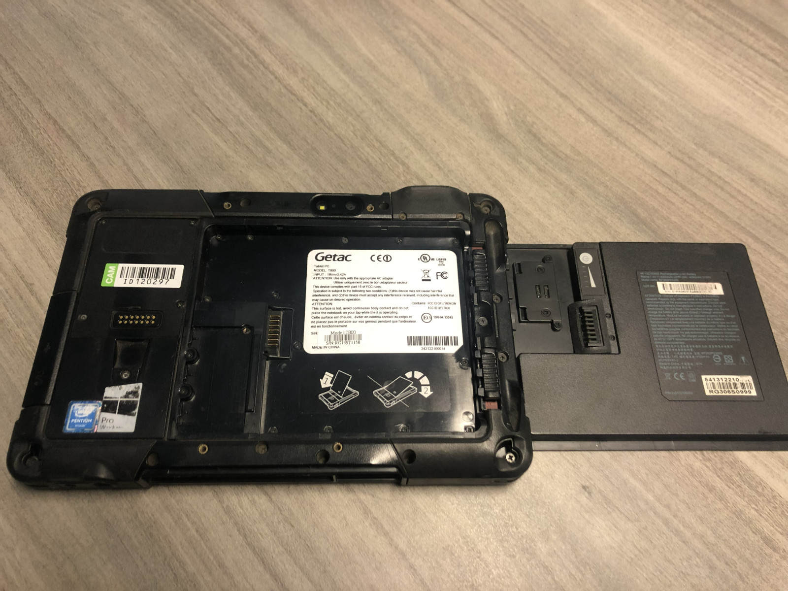 *USED* Getac T800 G1 Rugged Tablets – Windows 10