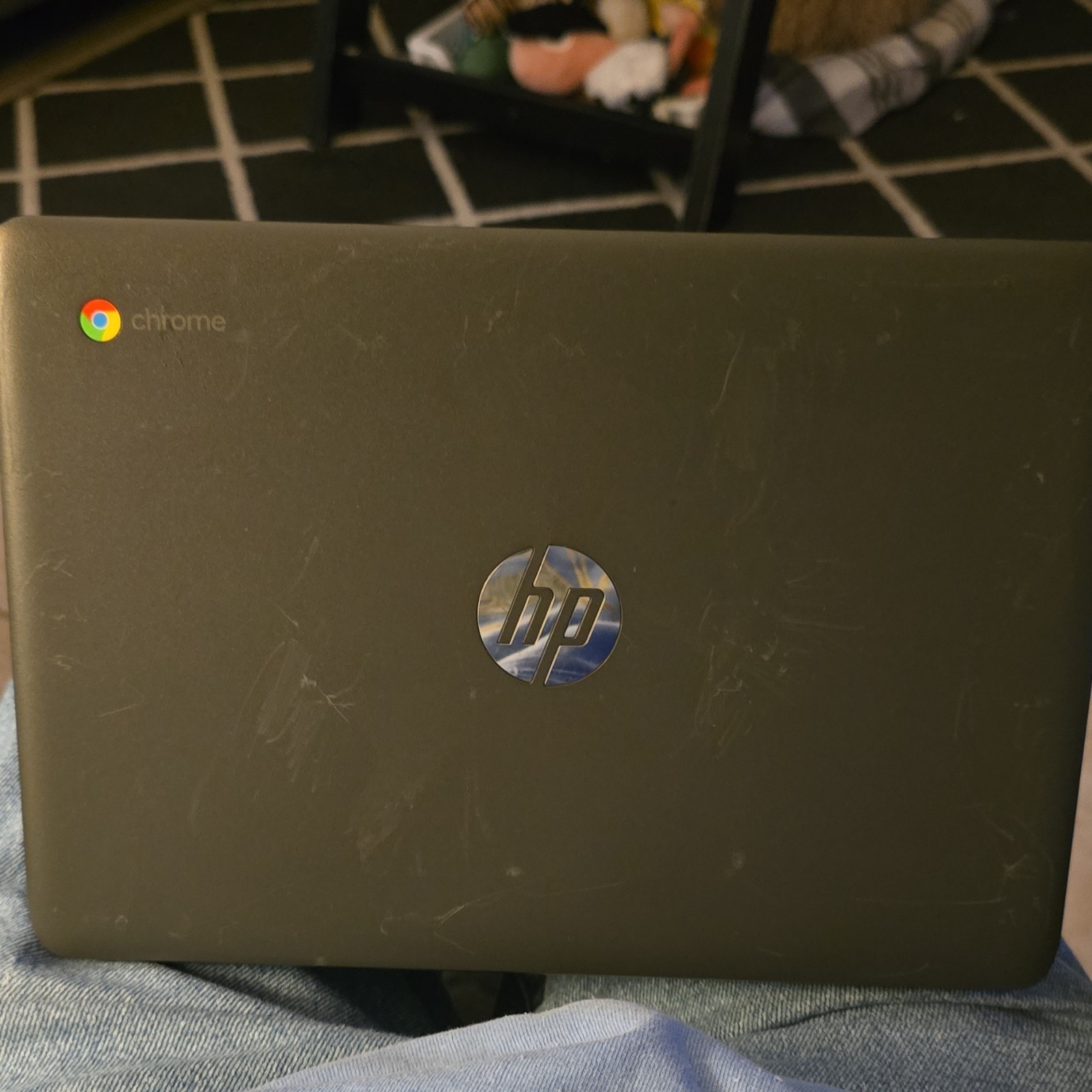 HP Chromebook Laptop Chrome OS Intel Less Than 12 in Black Webcam Wi-Fi