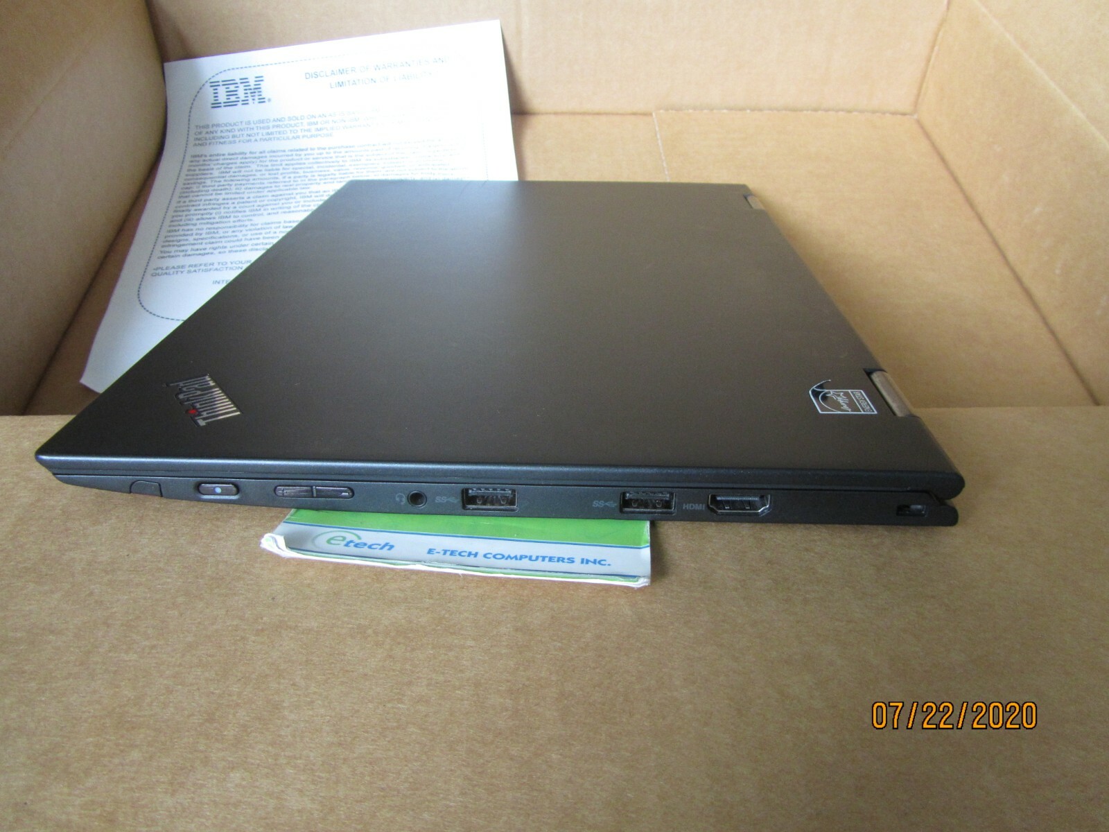 ThinkPad X1 Yoga i5-6300U 8GB RAM 512GB SSD, 14″ WQHD 2560×1440 Touch LCD Win10