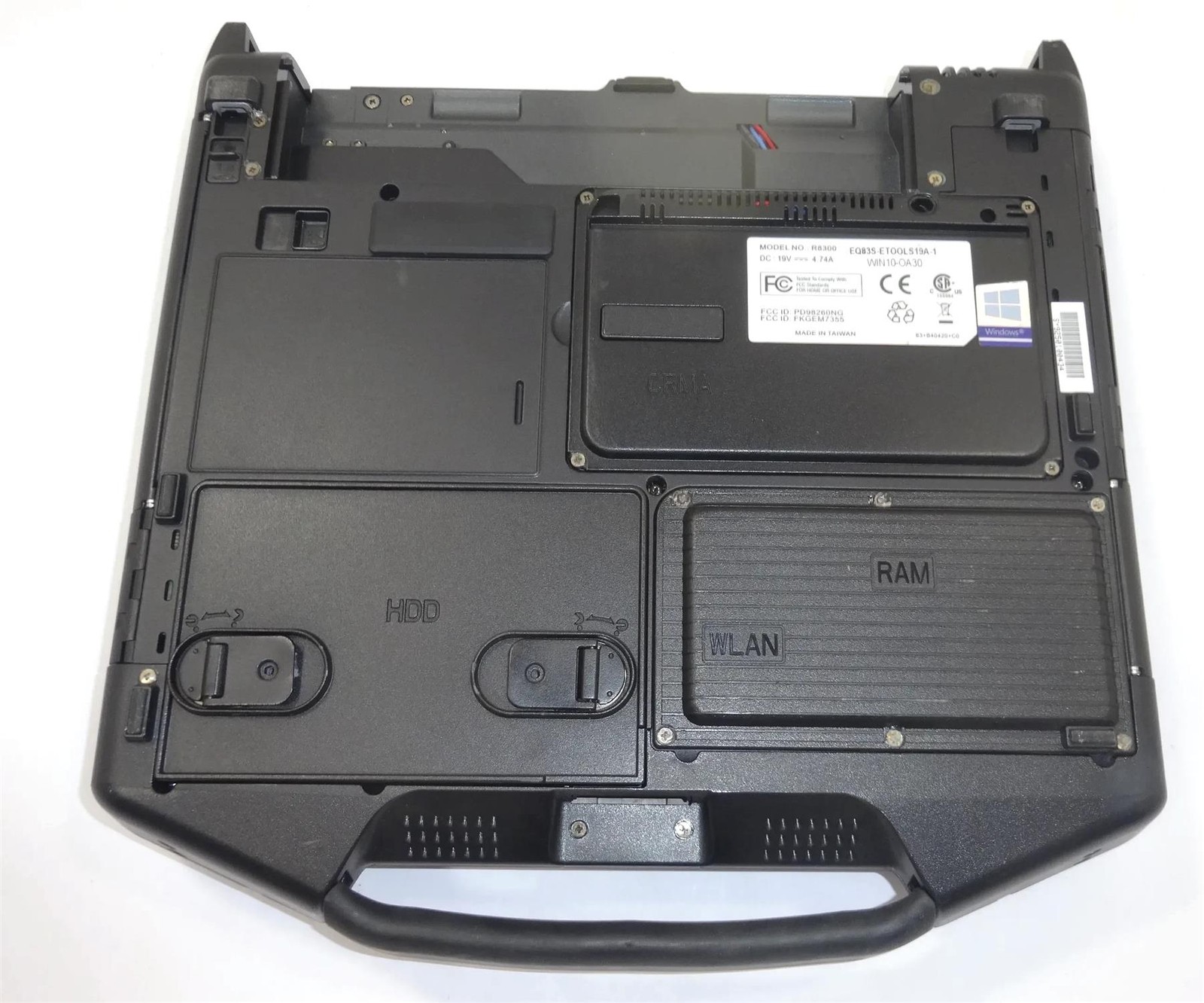 Durabook R8300 Rugged Core i5-7200U 2.50GHz 4GB No HD Laptop