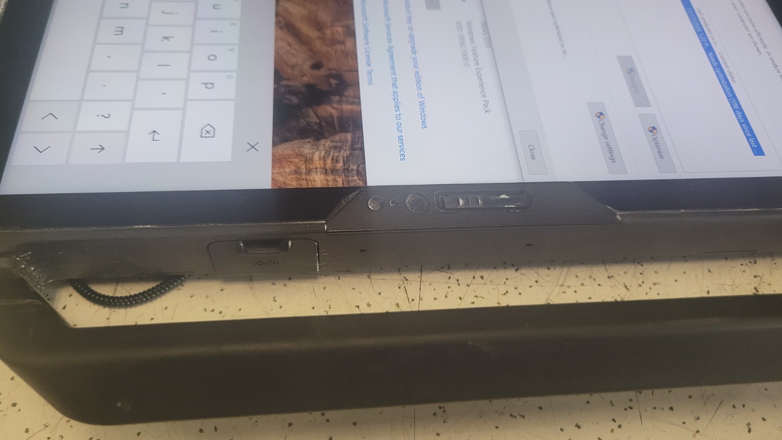 Dell Latitude 7230 Rugged Extreme Tablet Laptop 12th Gen I5 256gb SSD 8gb Ram