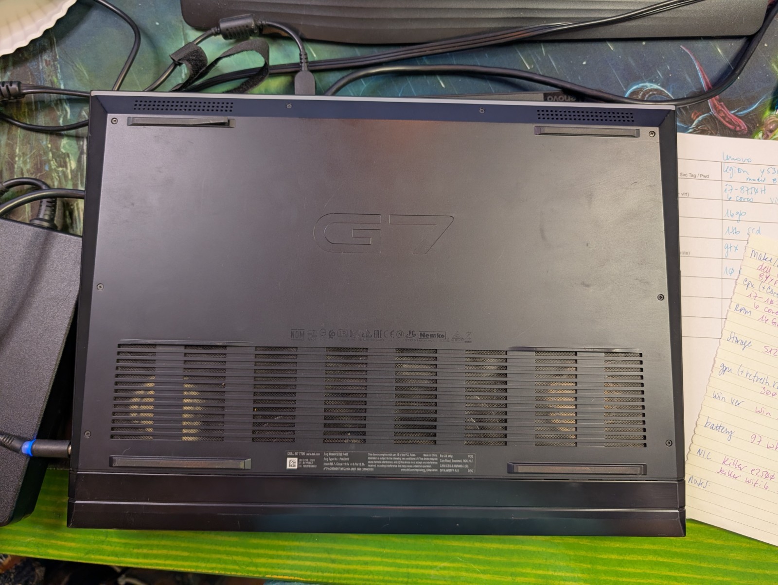 🔥DELL G7 7700 17.3″ i7-10750H 16GB RAM 2.6GHZ 512GB SSD GAMING LAPTOP 🔥