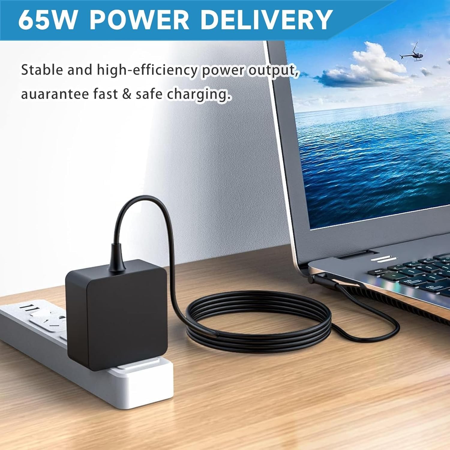 HHZ 65W/45W Laptop Charger for Asus Vivobook 14 15 17, Flip, S Series