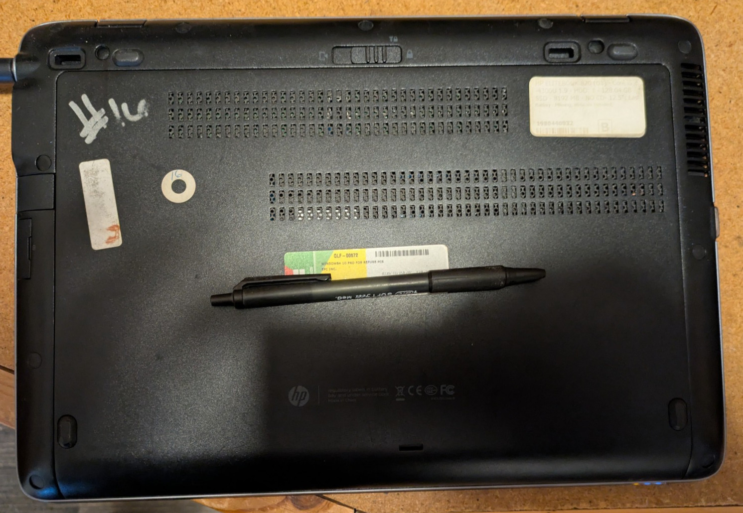 HP EliteBook 820 G1 Intel Core i5-4300U 8GB 128GB SSD W10 Pro – Grade B (#820A)