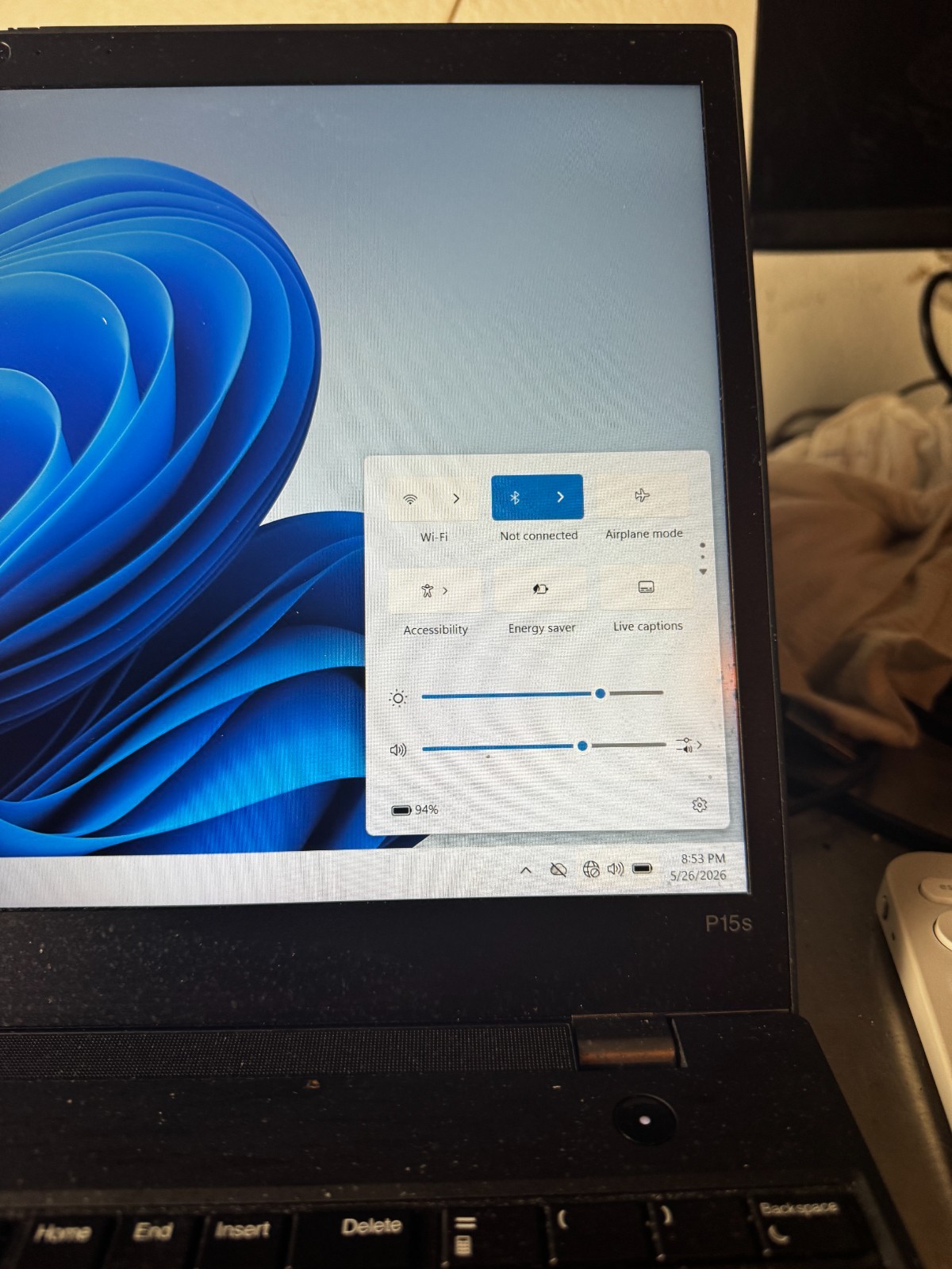 Lenovo ThinkPad P15S Gen1 i7-1165G7 16GB RAM 500GB 2GB GPU Laptop #5791