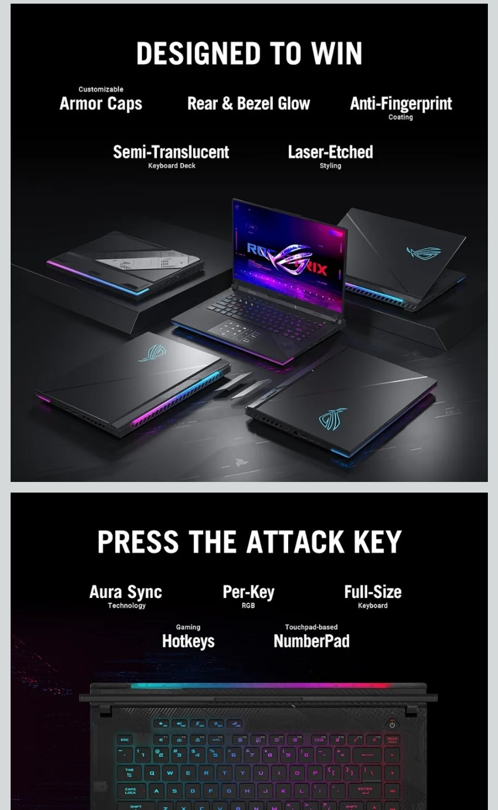 ASUS ROG Strix Gaming Laptop i9-14900HX RTX 5060 16GB 1TB SSD Win 11 Pro