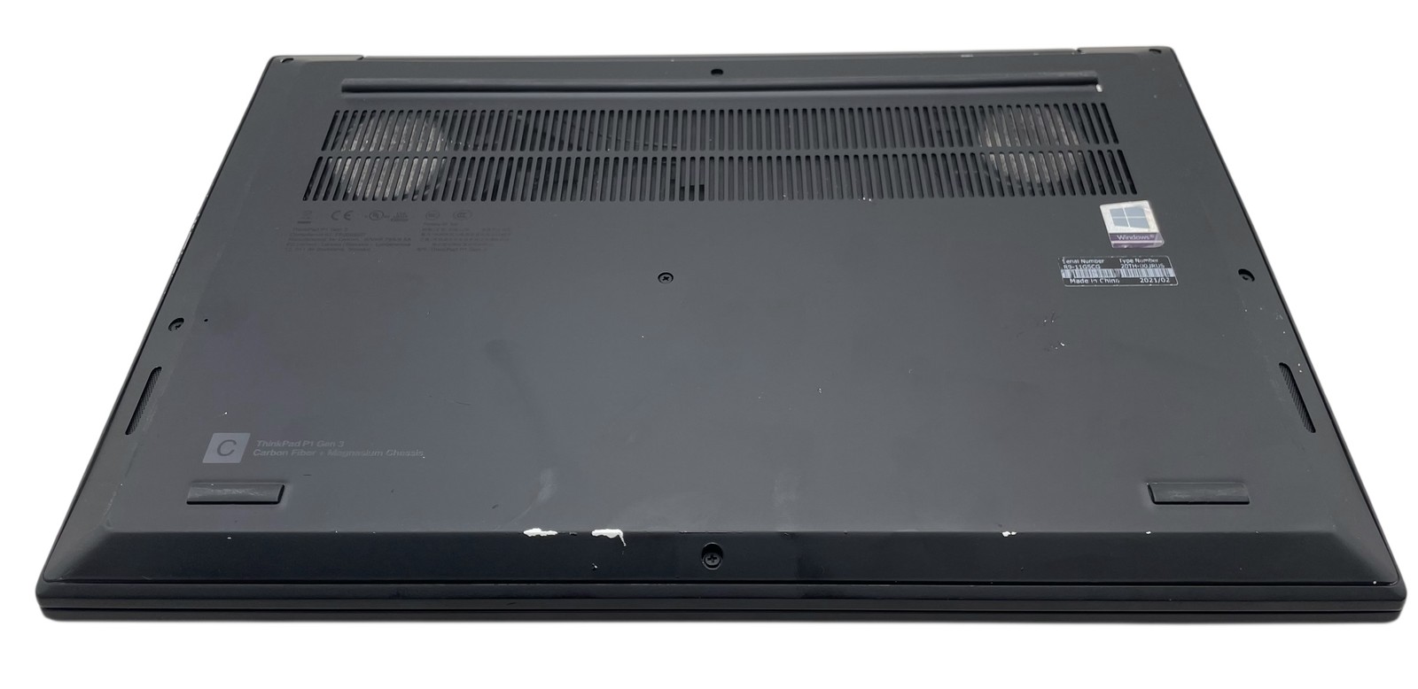 LENOVO THINKPAD P1 GEN 3 XEON W-10855m 2.80GHz 32GB RAM 512GB SSD–GRADE D
