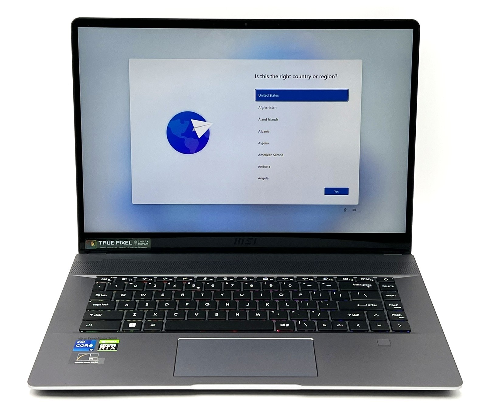 MSI – Creator Z16 16″ QHD+ Touch Screen Laptop – RTX 3060 – i7 11800H – 32GB RAM