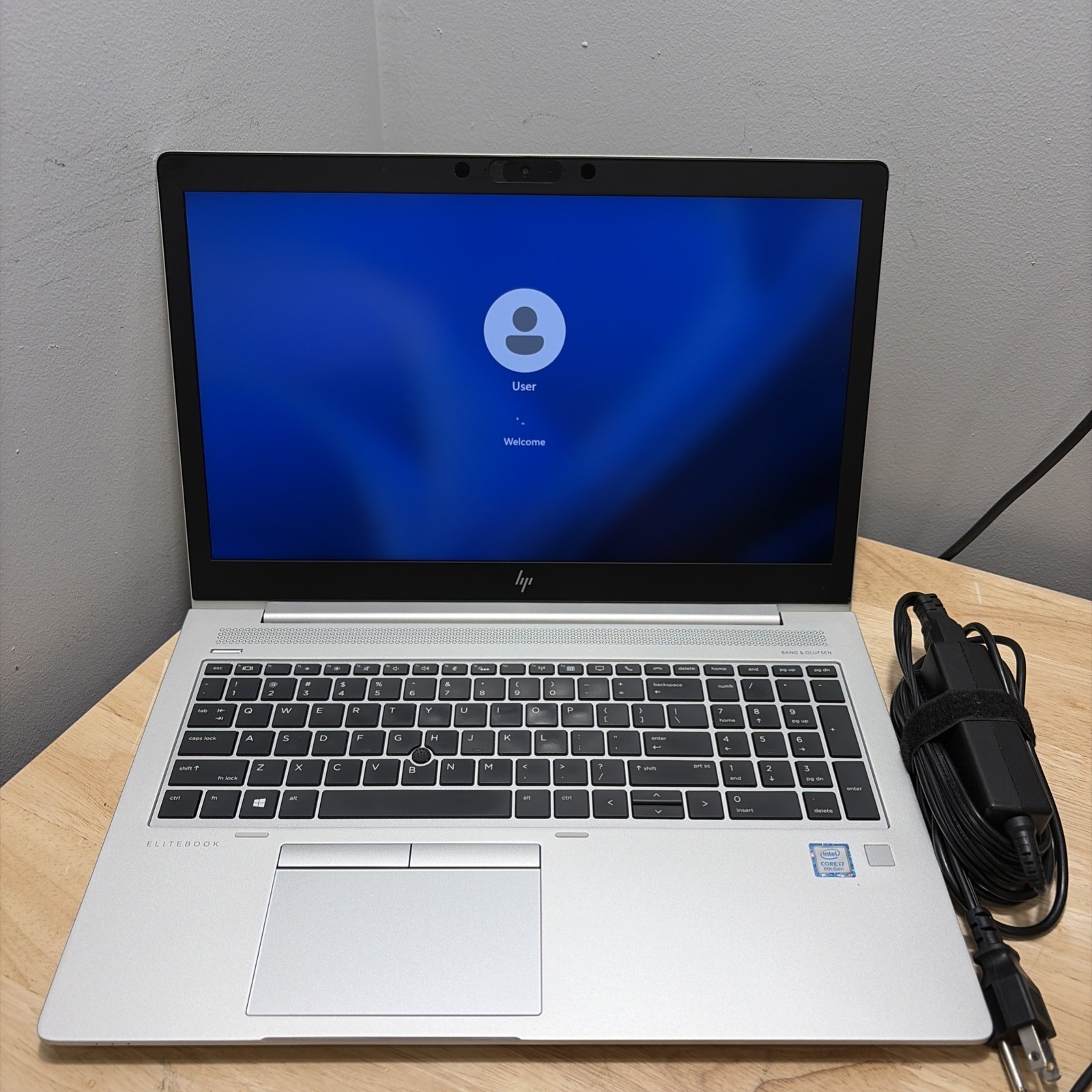 HP EliteBook 850 G6 CORE I7-8665u 1.90GHZ 16GB 256GB SSD WCAM WIFI W11 & CORD