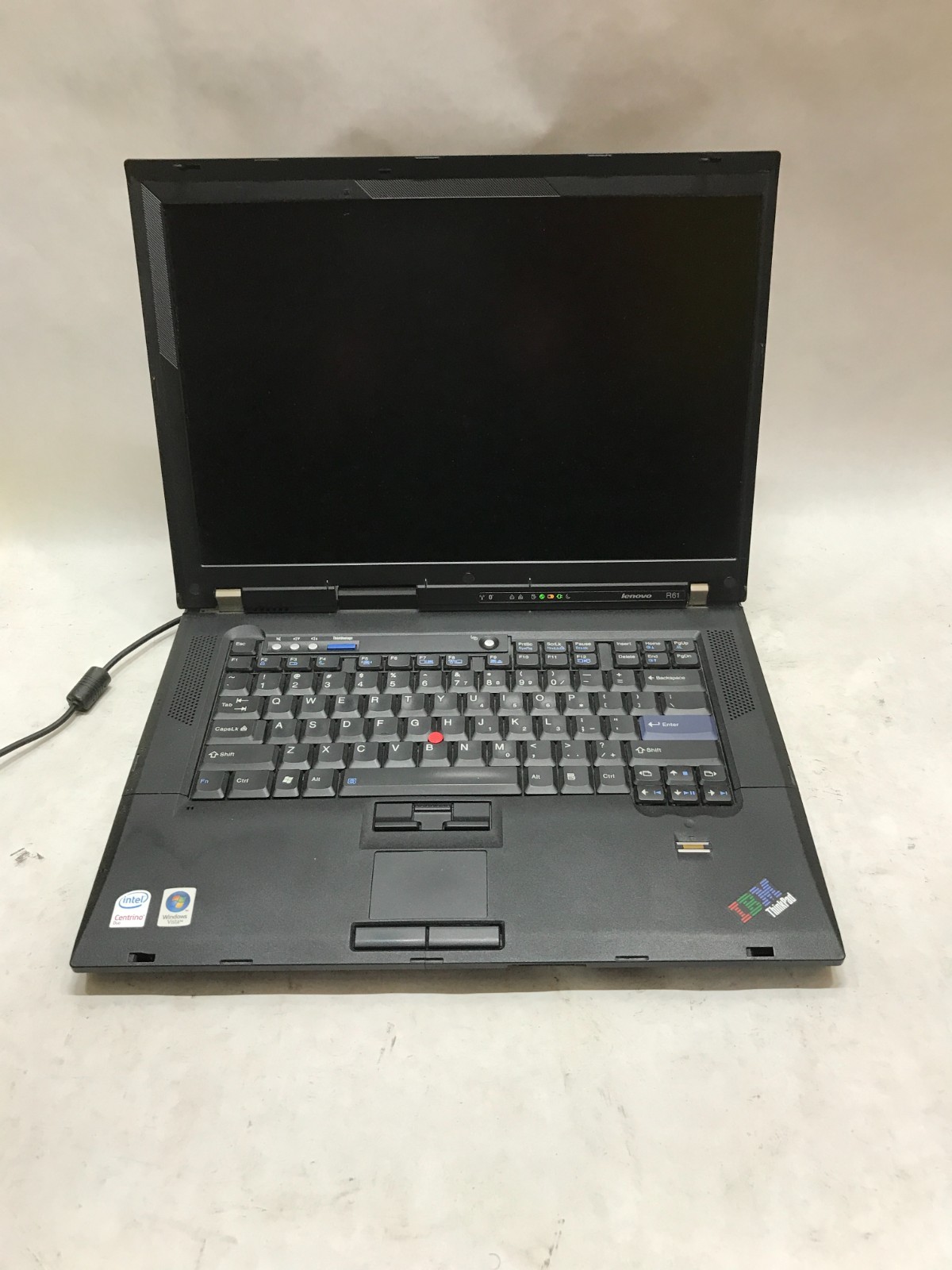 Lenovo IBM ThinkPad R61 15″ Intel Core 2 Duo NO RAM NO HDD/OS For Parts READ -DW