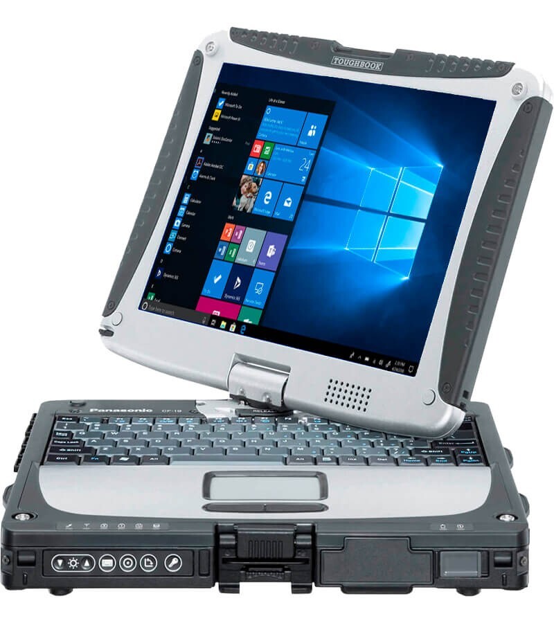 Panasonic Toughbook CF-19 MK8 i5-3610ME 8GB 320GB Laptop WIFI and GPS Touch Rug
