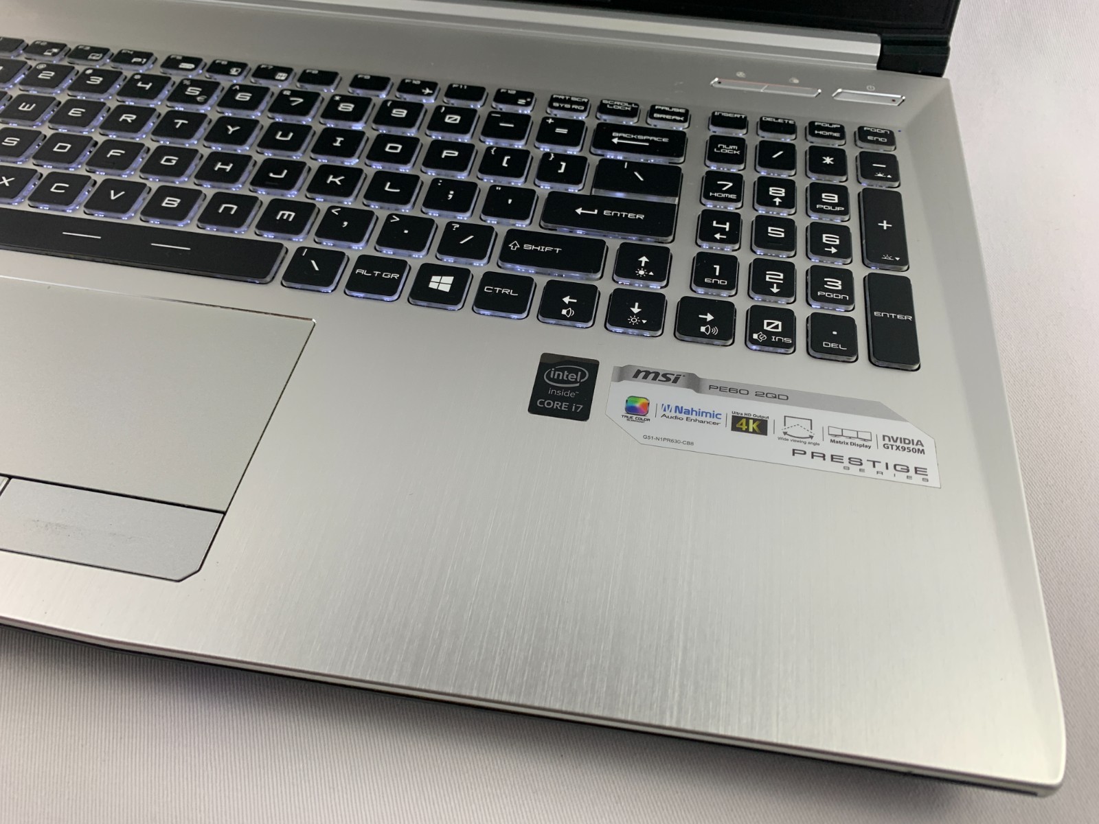 MSI MS-16J2 PE60 2QD Intel Core i7-4720HQ 2.6GHz, 12GB RAM, 1TB HDD, GTX 950M