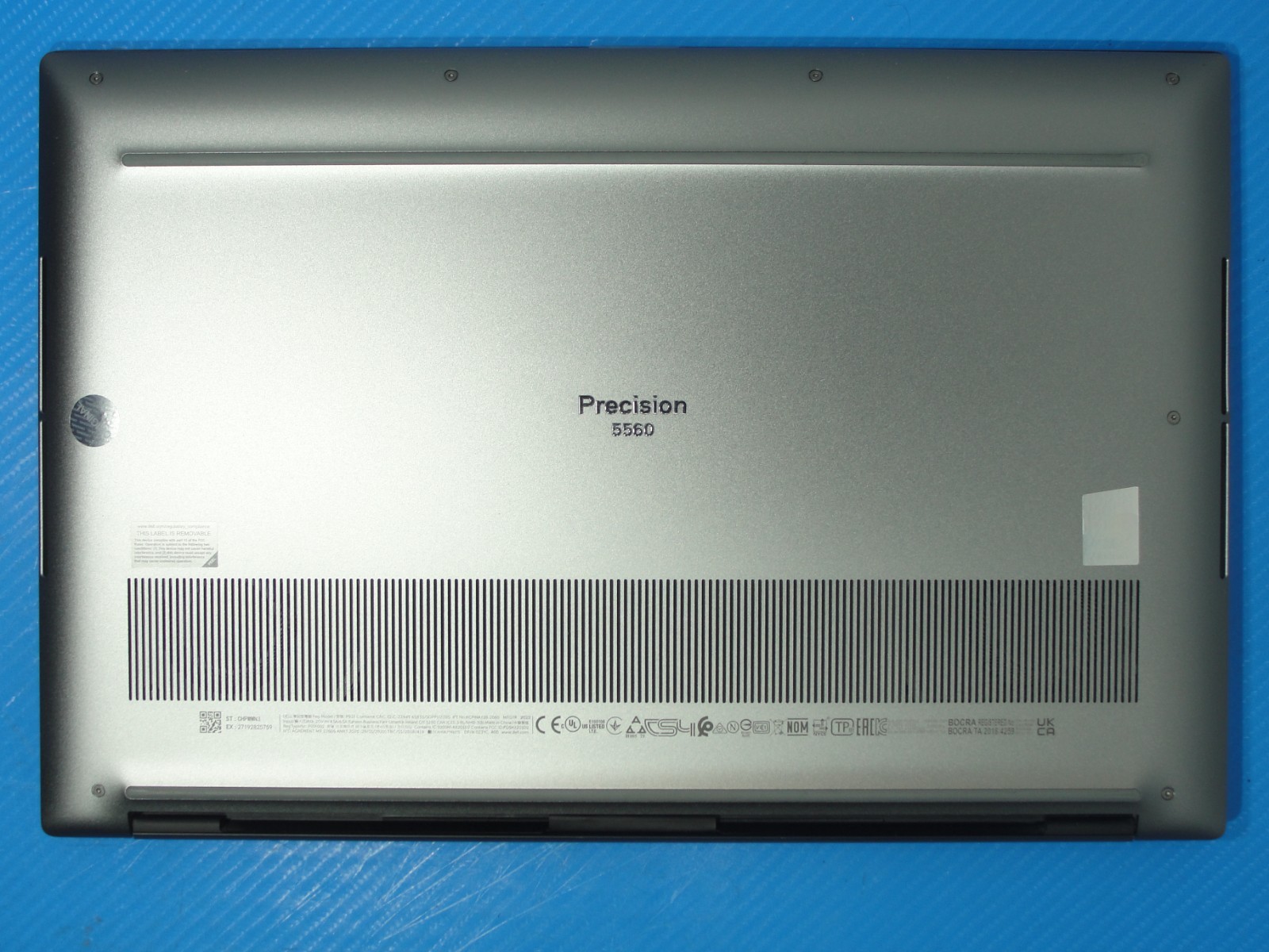 Dell Precision 5560 15.6″ i7-11800H 2.3GHz 32GB 512GB T1200 WRTY 06/2027 W11P+PA