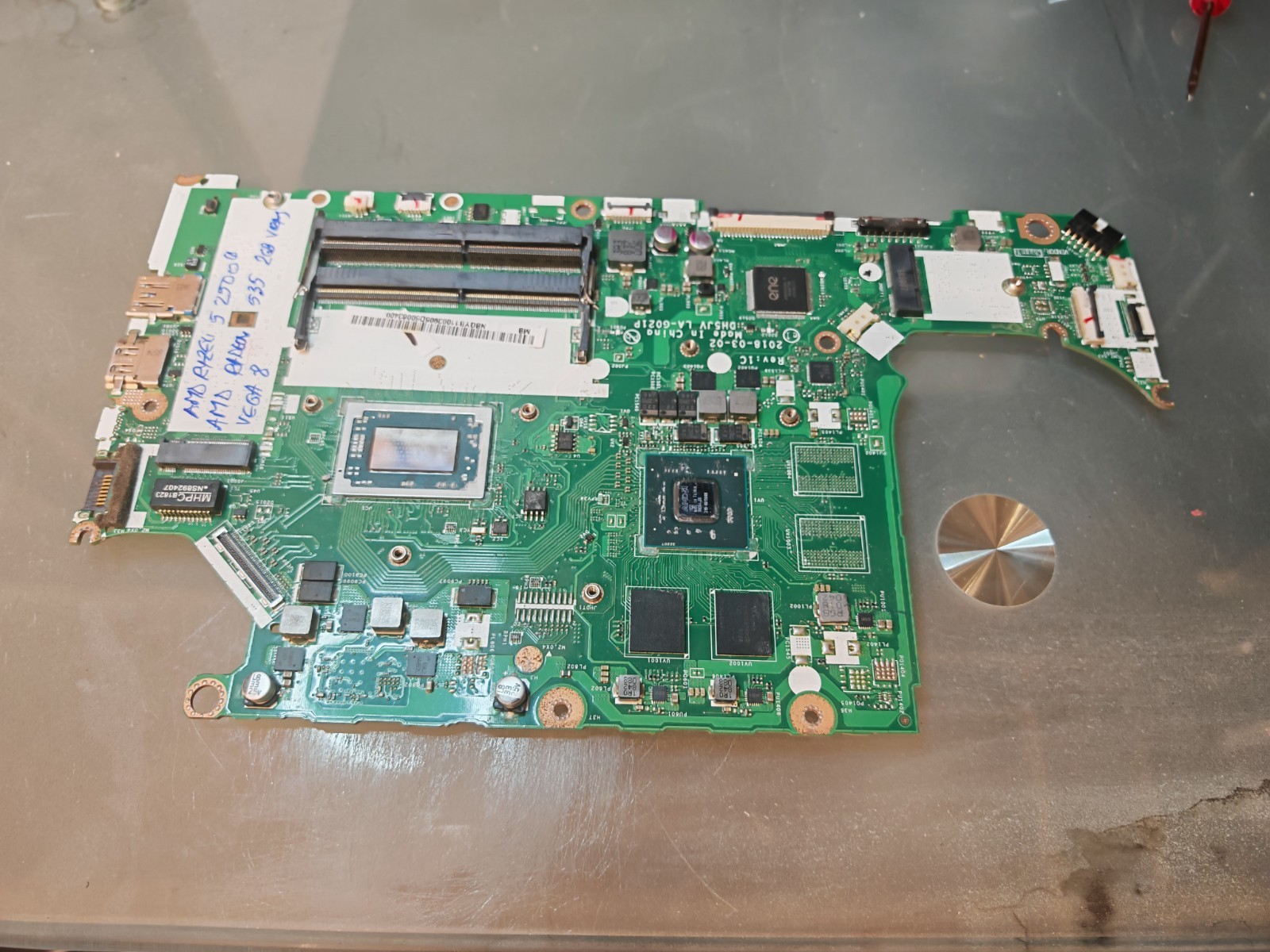 ACER AN515-42 A315-41 MOTHERBOARD LA-G021P RYZEN 5 2500U RADEON 530 VEGA 8 #