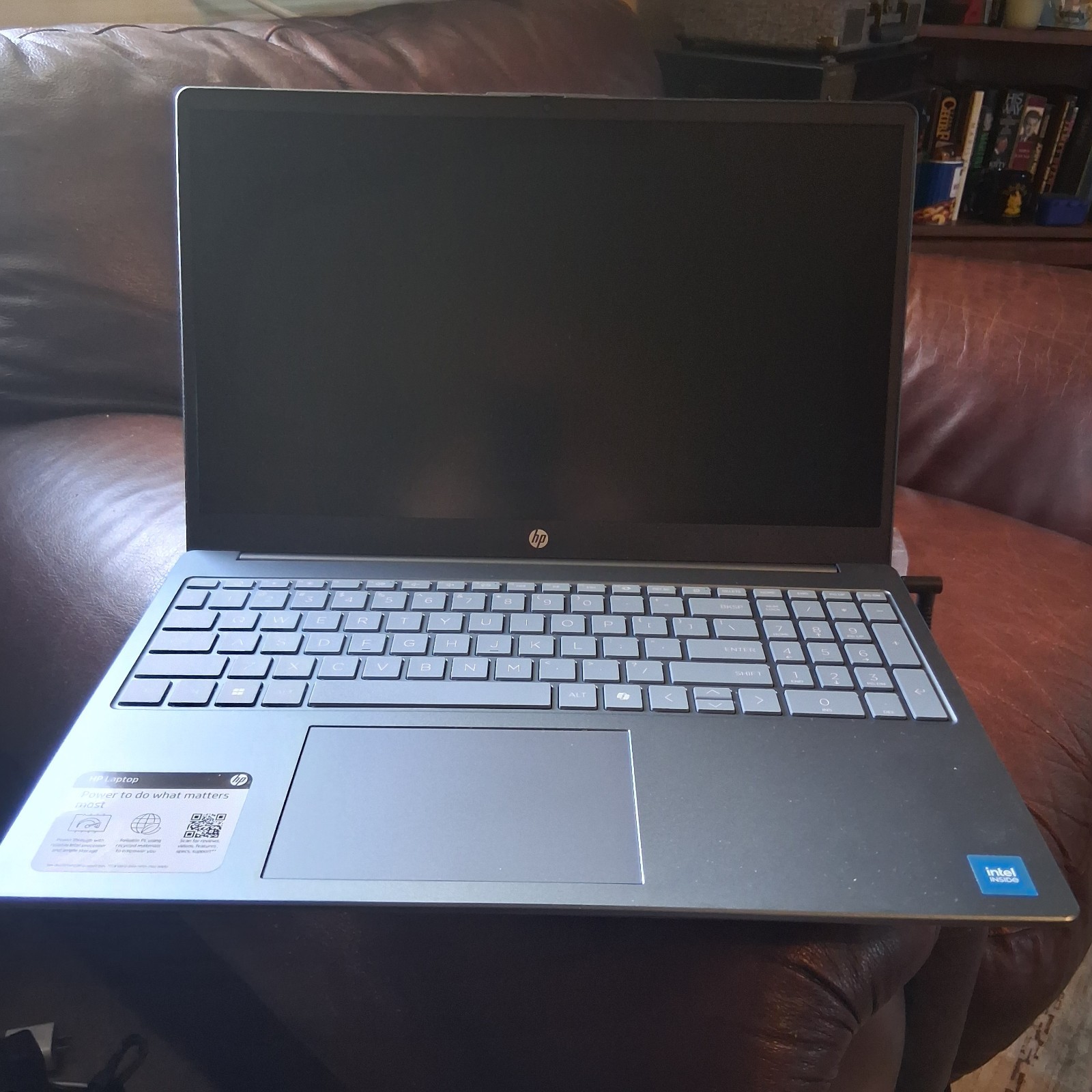 HP 15.6in Laptop Intel N200 4GB RAM 128GB SSD Win 11 S Gray Webcam